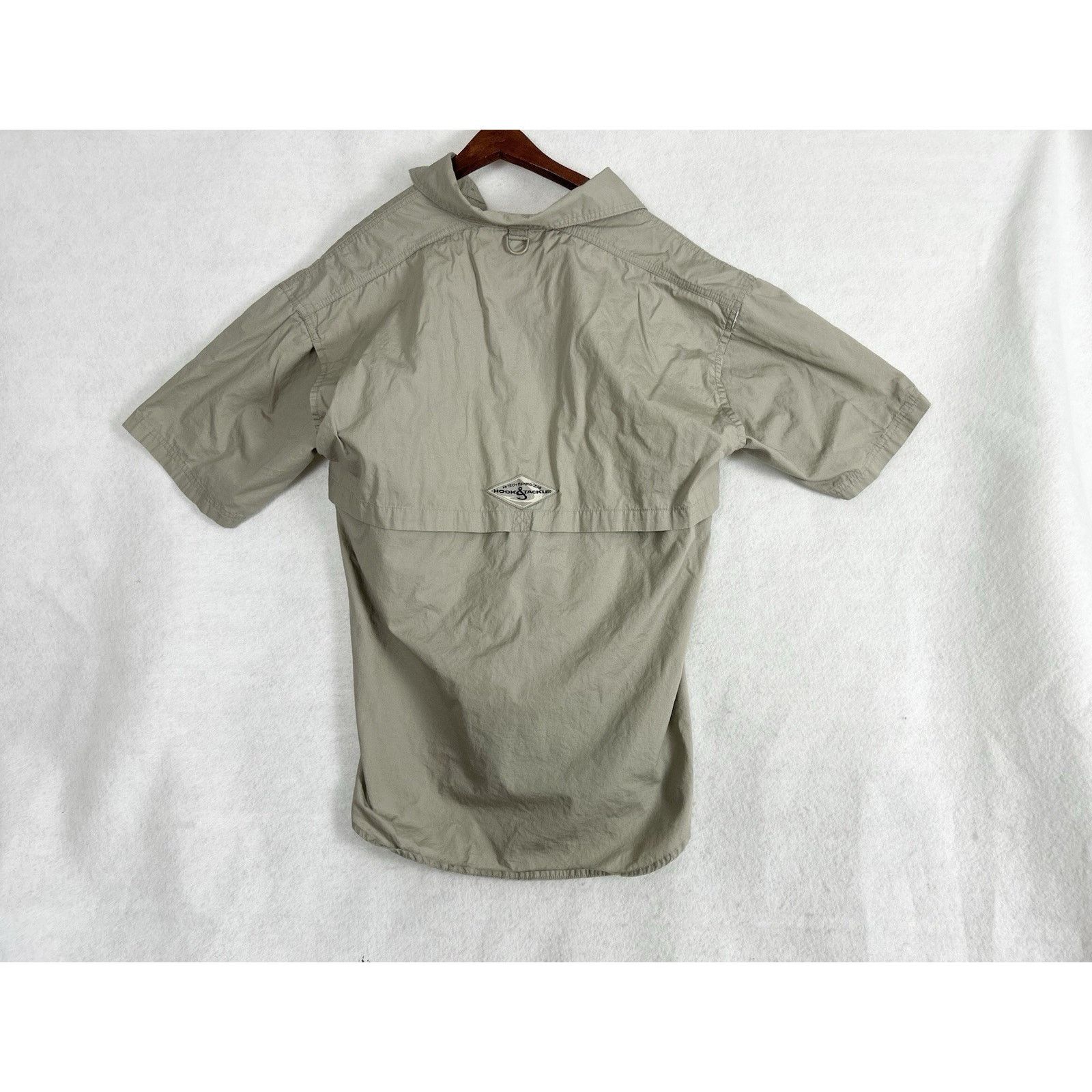 The Unbranded Brand Hook & Tackle Short Sleeve Natural Light Employee Shirt Size US S / EU 44-46 / 1 - 4 Thumbnail