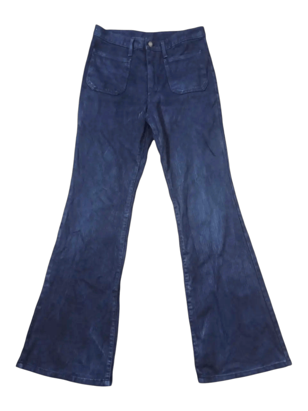 Blue Blue Japan Vintage BLUE WAY Classic Bushpants Corduroy Flare Jeans Size US 30 / EU 46 - 4 Thumbnail