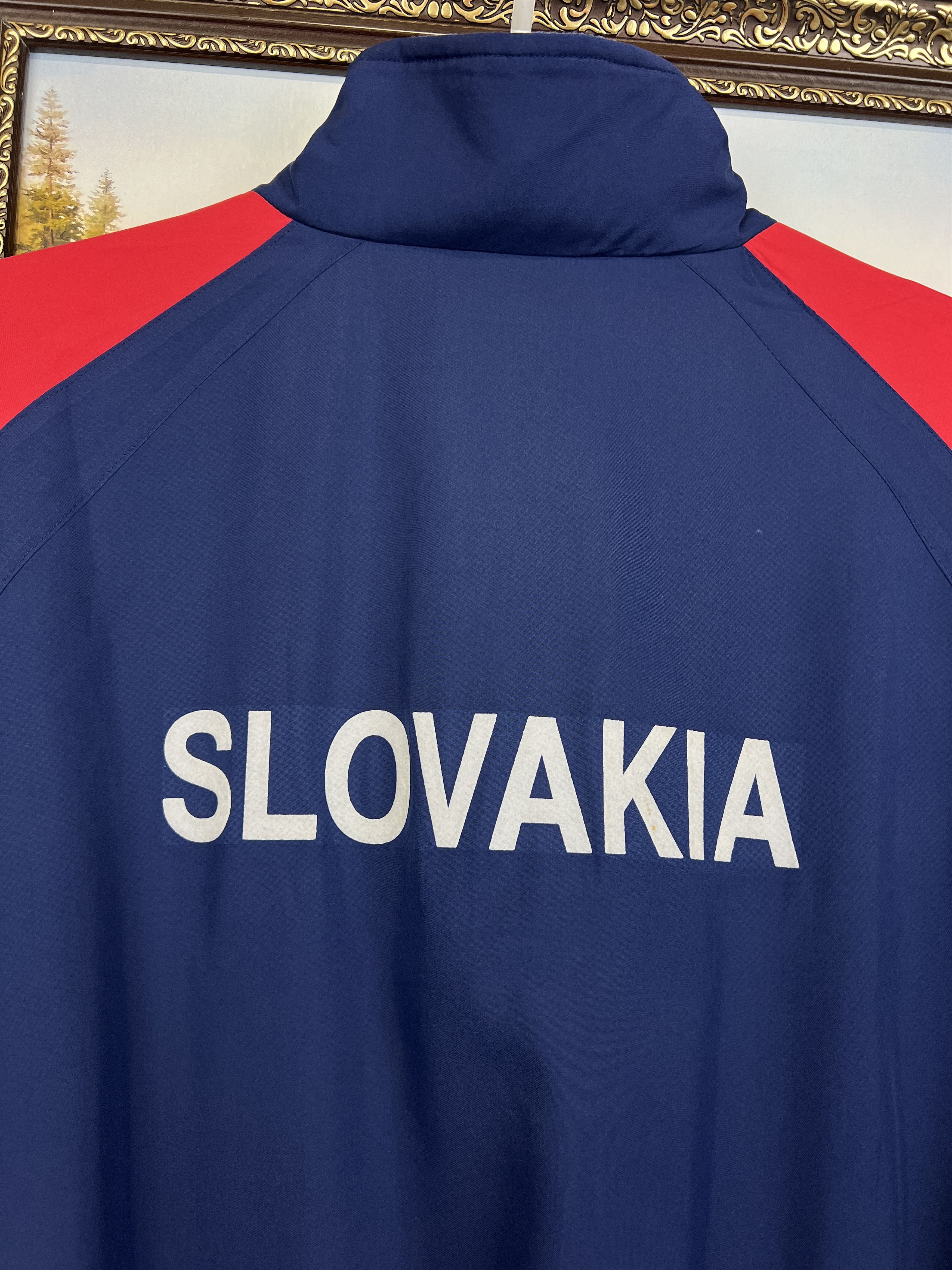 Adidas Vintage Adidas Slovakia Olympics Jacket Track Top Rare Zip Size US L / EU 52-54 / 3 - 9 Thumbnail