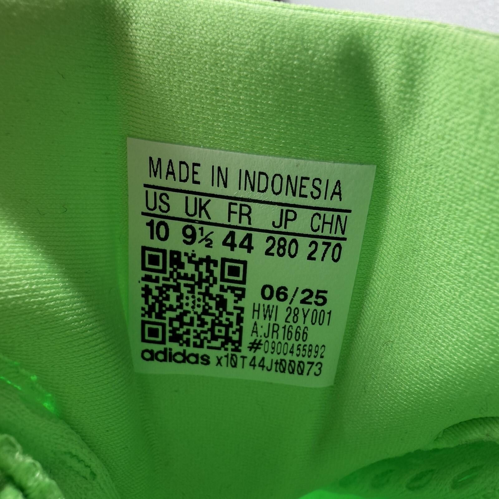 Adidas Adidas Dropset 3 Trainer Bright Green Lime Men Sz 10 JR1666 Size US 10 / EU 43 - 6 Thumbnail