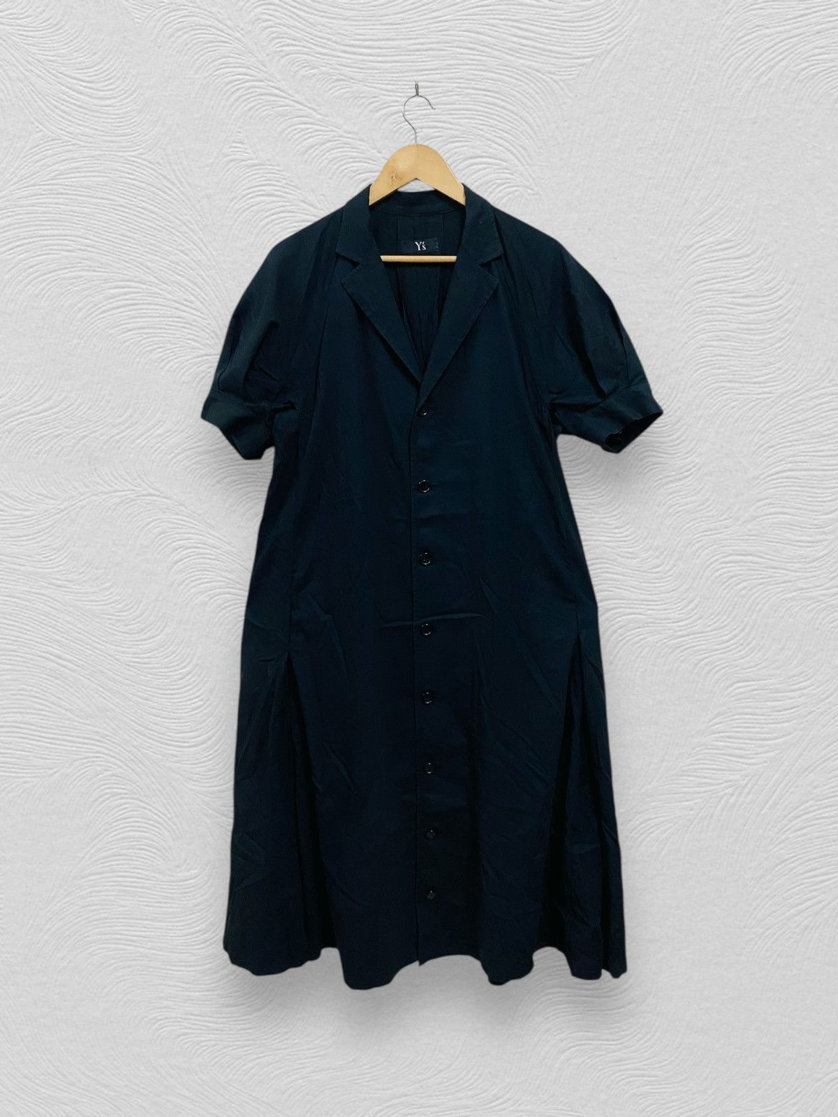 Yohji Yamamoto Vintage Y’s Yohji Yamamoto black dress Size L / US 10 / IT 46 - 1 Thumbnail