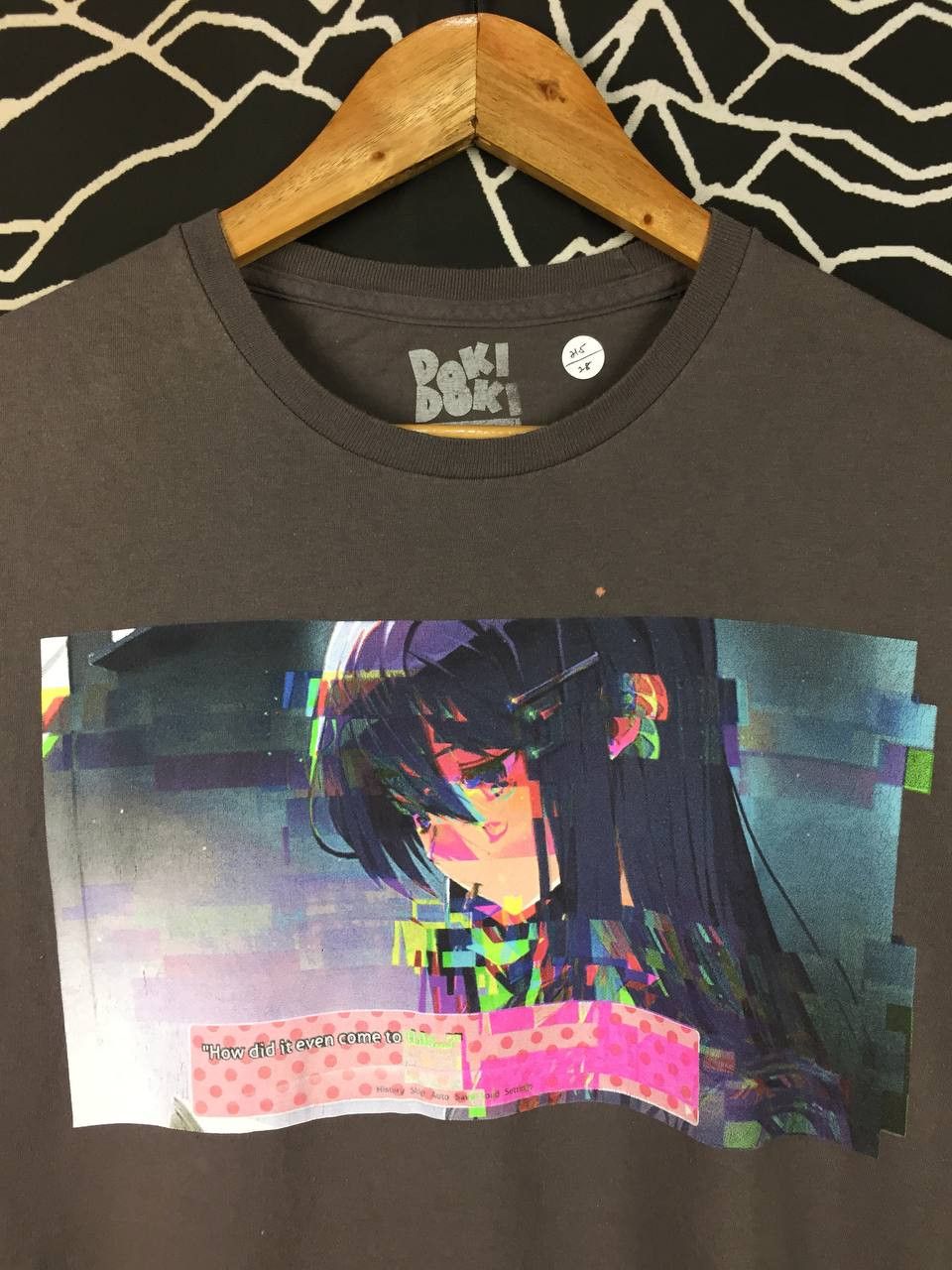 Anime Doki Doki Literature Club DDLC Video Game Yuri Graphic Tee Size US L / EU 52-54 / 3 - 3 Thumbnail