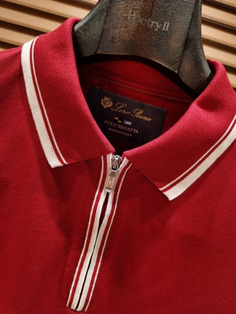 Loro Piana LORO PIANA Men's Polo shirt Size US S / EU 44-46 / 1 - 4 Thumbnail