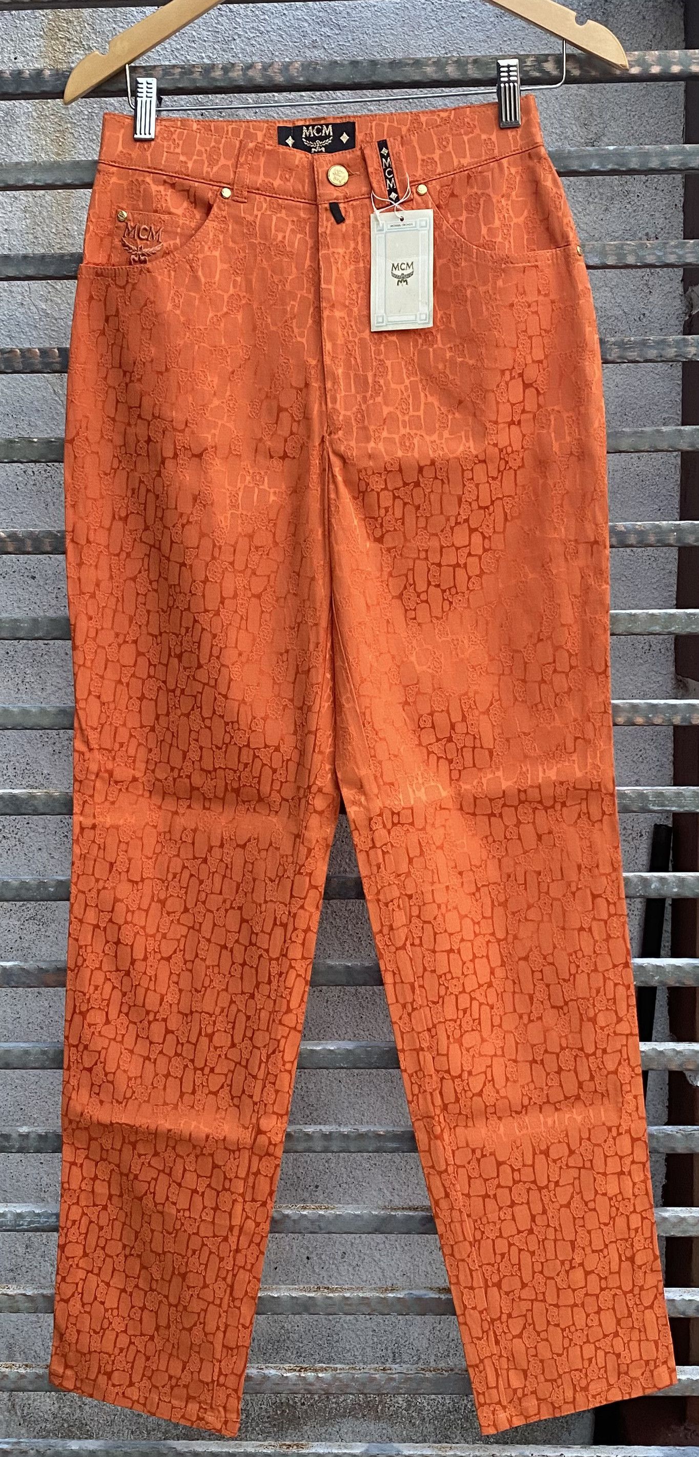 NWT MCM Deluxe Silk Pants