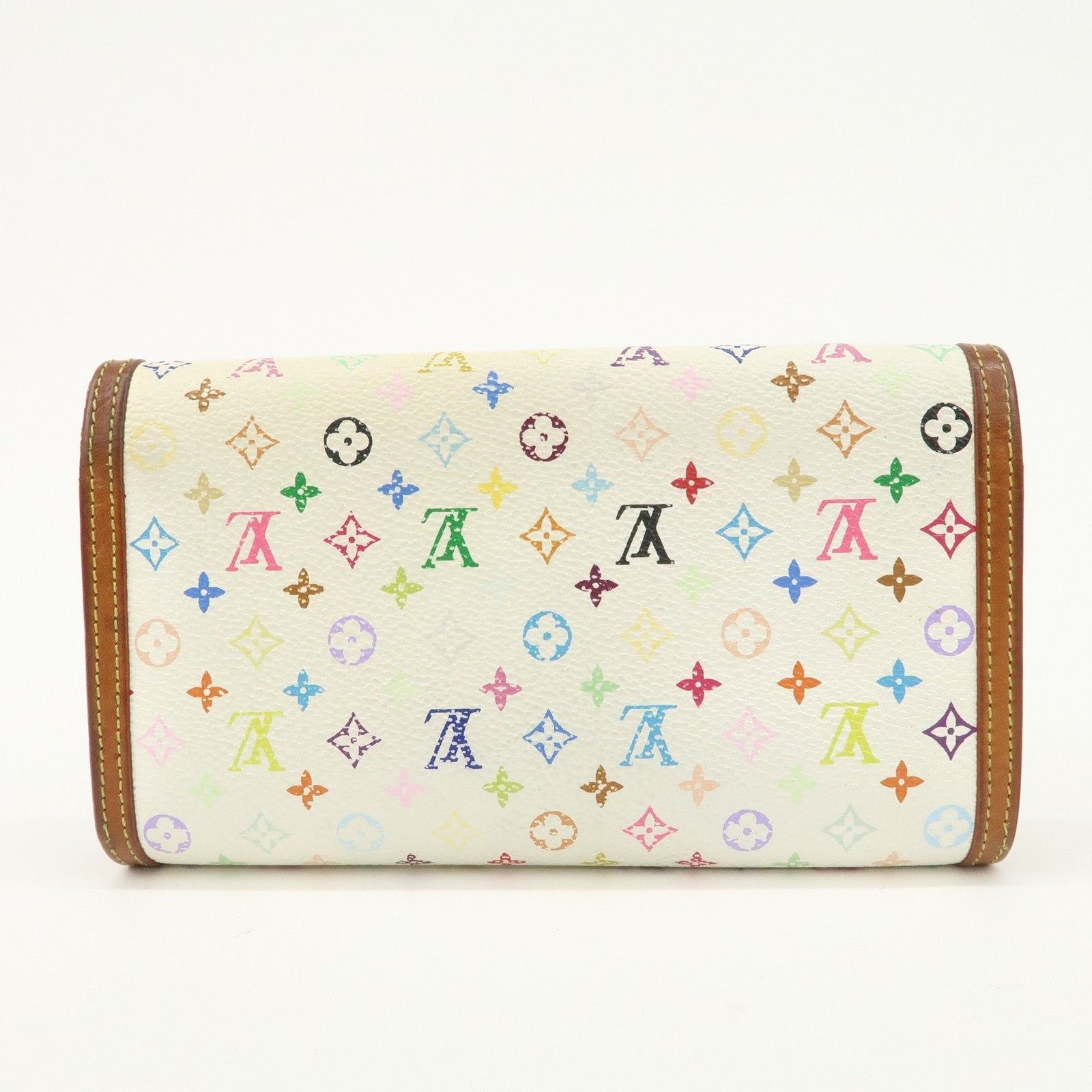 Louis Vuitton Louis Vuitton Monogram Multicolor Leather Wallet Size ONE SIZE - 2 Thumbnail