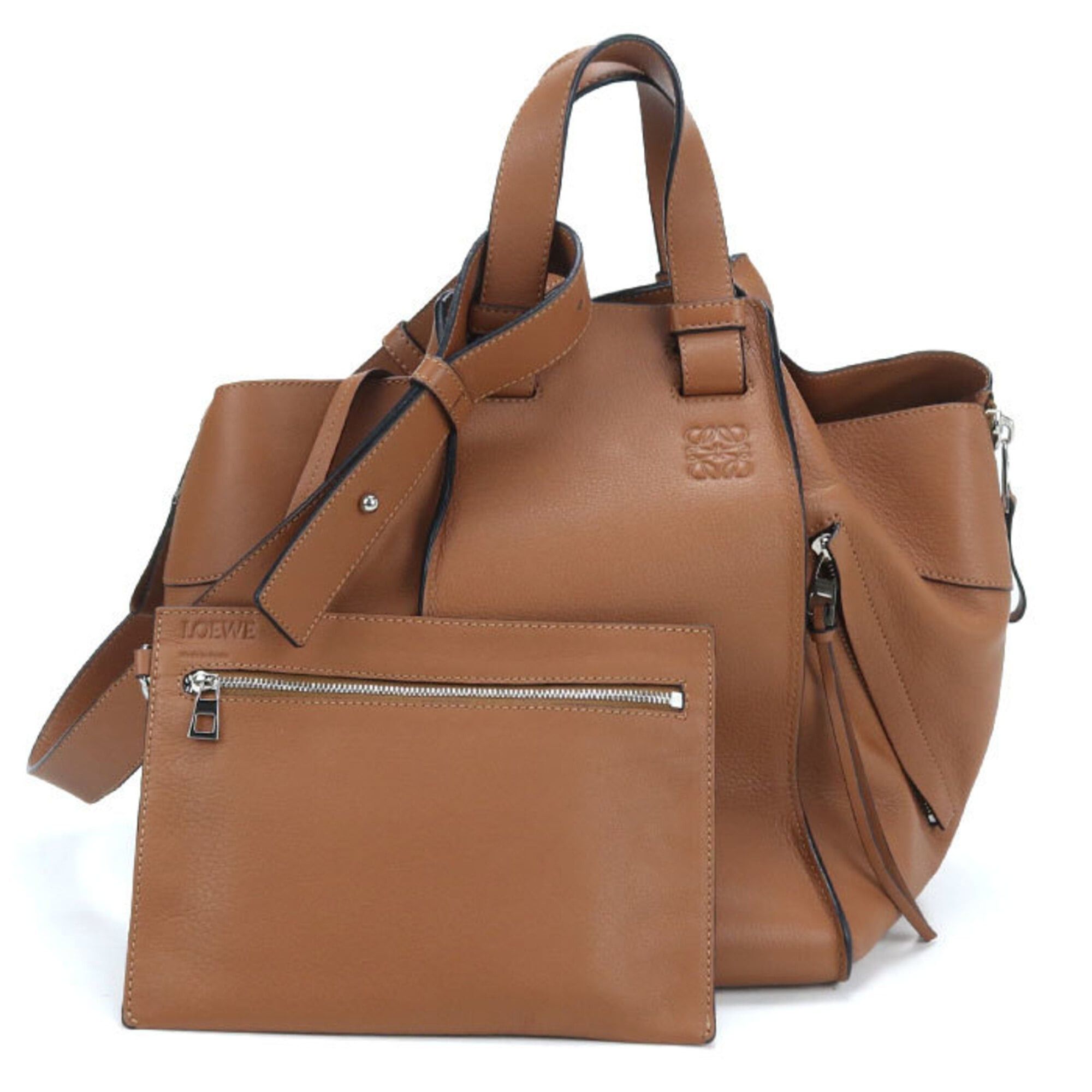 Loewe Loewe handbag, medium size, 2-way, Hammock, women's, brown. Size ONE SIZE - 1 Thumbnail