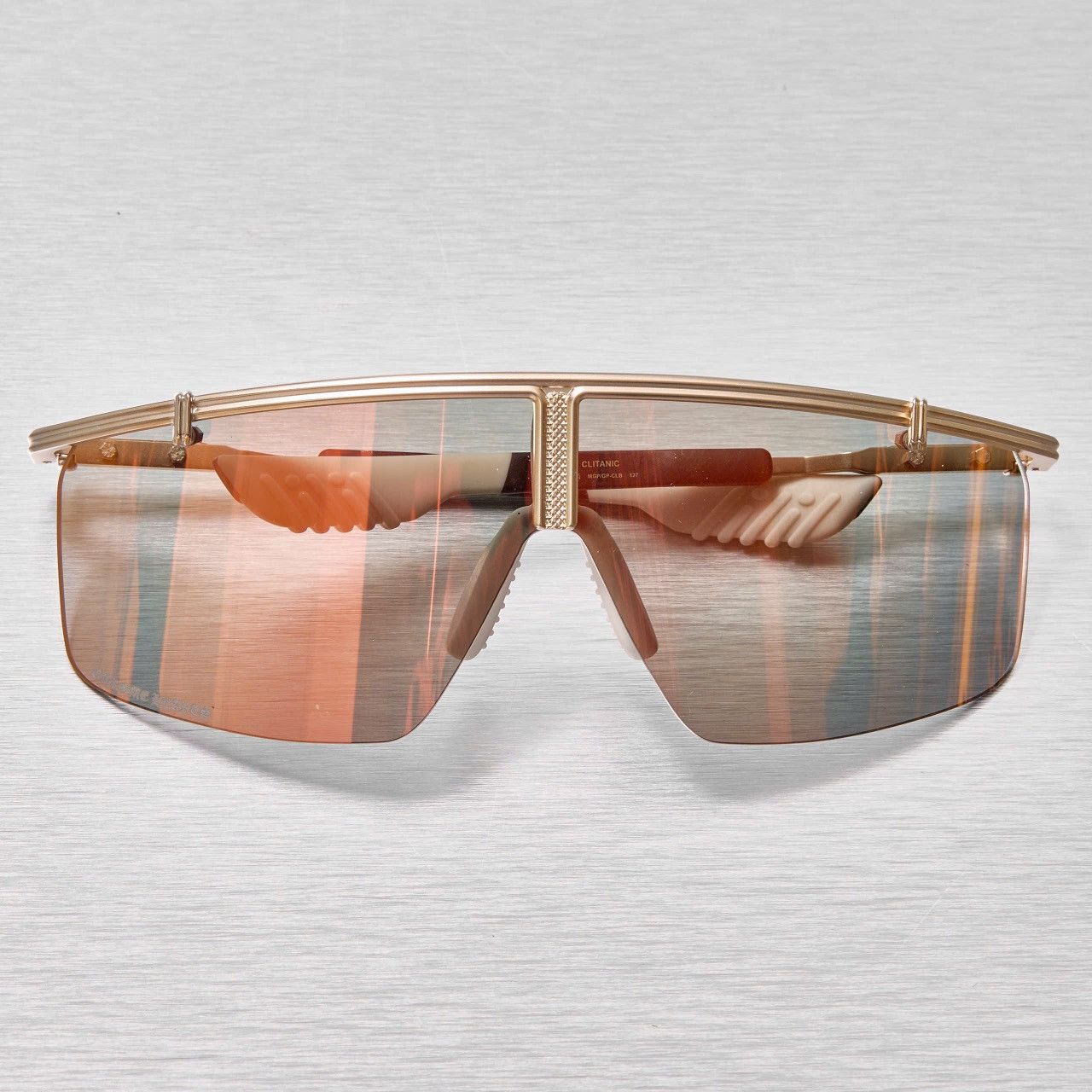 Chrome Hearts CHROME HEARTS CLITANIC MATTE GOLD PLATED/ GP CLASSIC BROWN Size ONE SIZE - 6 Thumbnail