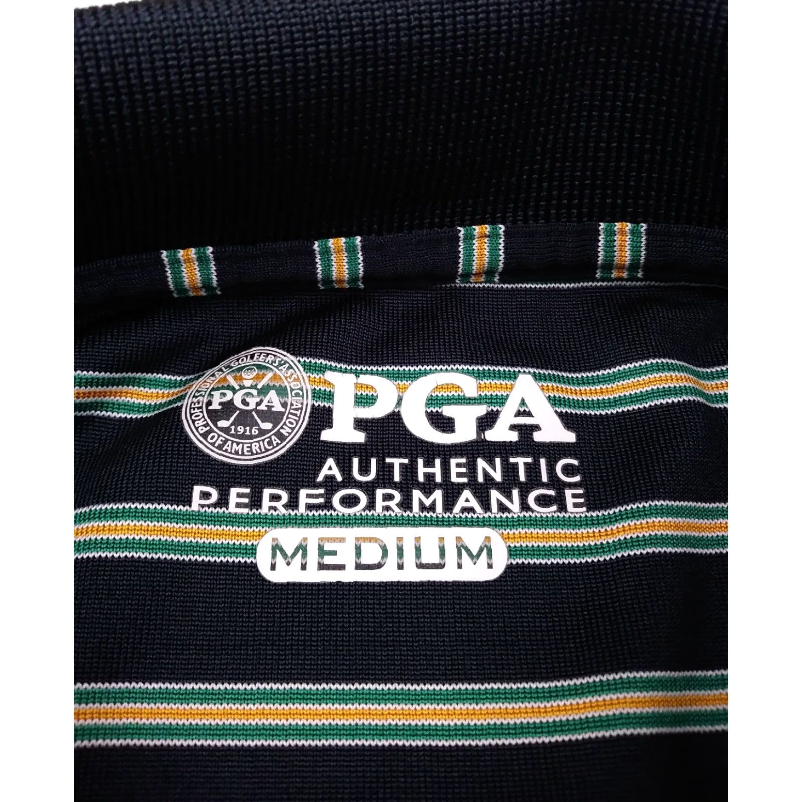 Vintage PGA Performance Polo Shirt Mens Medium Blue Orange Short Sleeve Polo Shirt Size US M / EU 48-50 / 2 - 6 Thumbnail