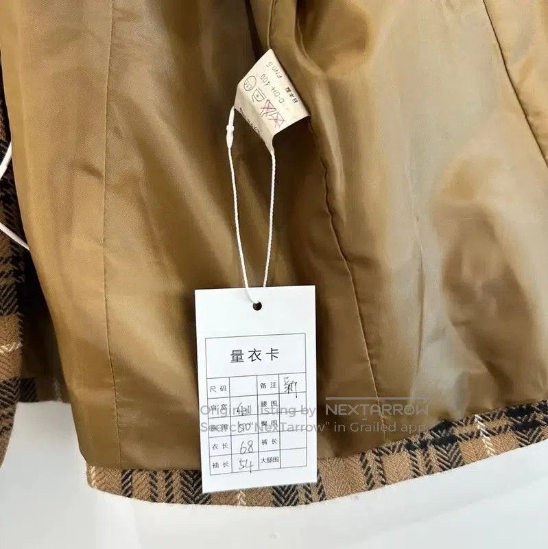 Burberry Burberry Women's Brown Wool Jacket. Size M / US 6-8 / IT 42-44 - 3 Thumbnail