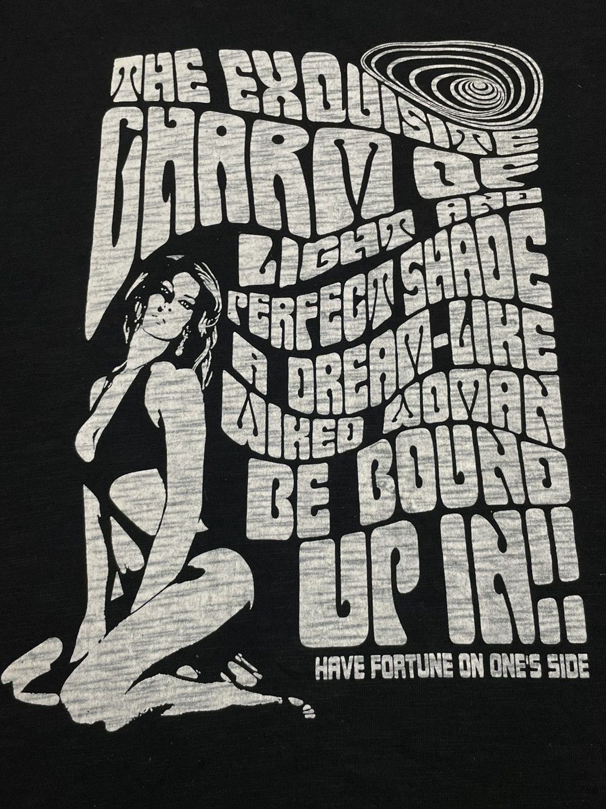 Hysteric Glamour Blue Strive Hysteric Girl Y2K Have Fortune Wording Size US L / EU 52-54 / 3 - 4 Thumbnail