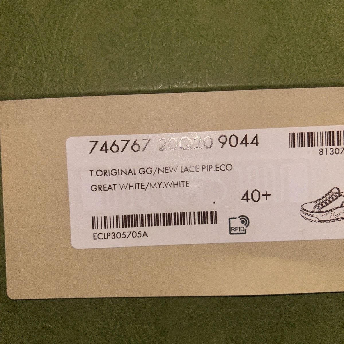 Gucci Gucci Tennis 1977 GG Logo Embroidery Sneaker Great White Size US 10.5 / IT 40.5 - 8 Thumbnail