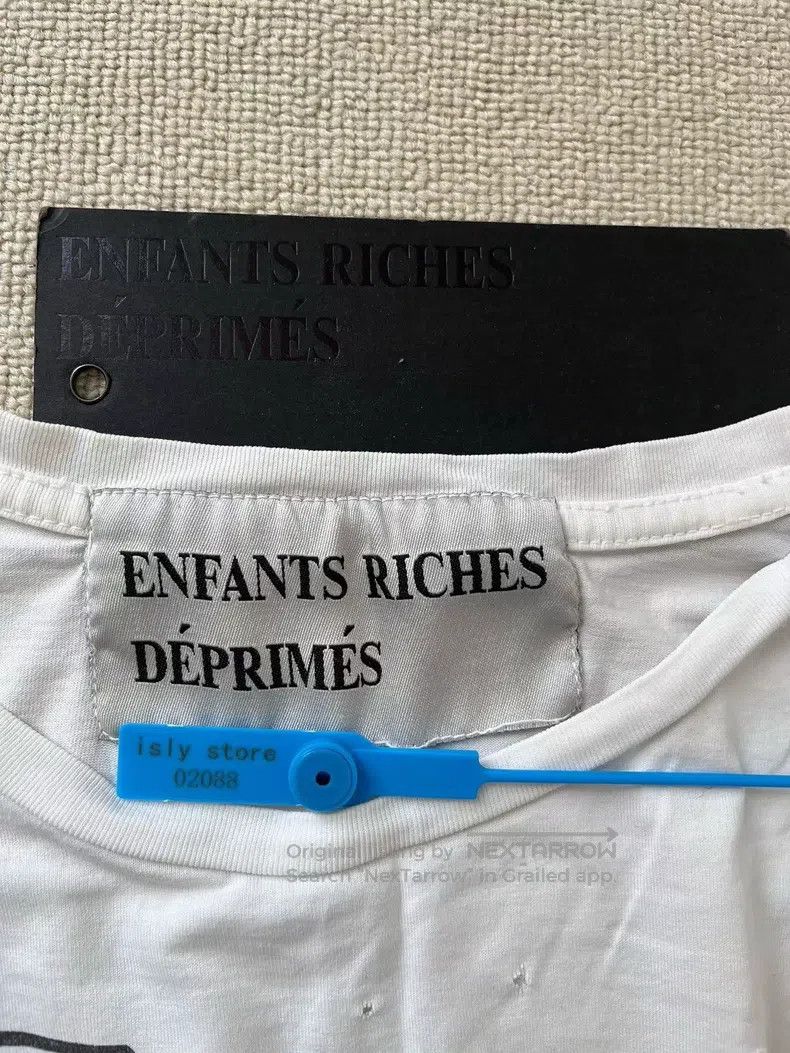 Enfants Riches Deprimes Enfants Riches Deprimes White Portrait Distressed Short Sl Size US M / EU 48-50 / 2 - 3 Thumbnail