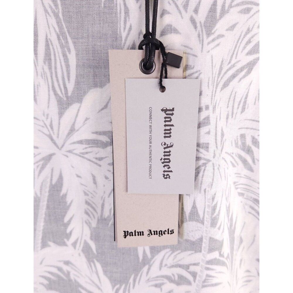 Palm Angels Palm Angels Allover Palm Print Pullover Shirt Size 52 XL Size US XL / EU 56 / 4 - 6 Thumbnail