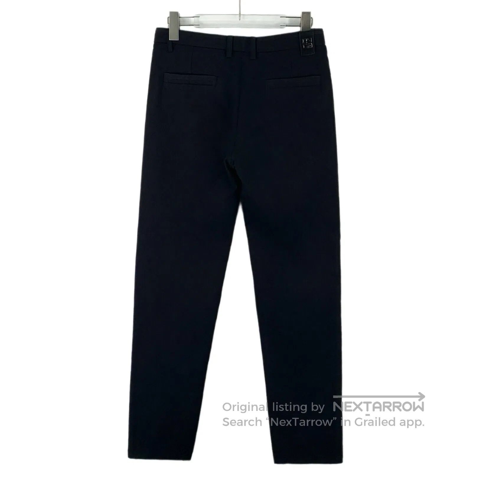 Giorgio Armani Giorgio Armani size XS Black Cotton Casual Trousers| Size US 28 / EU 44 - 2 Thumbnail