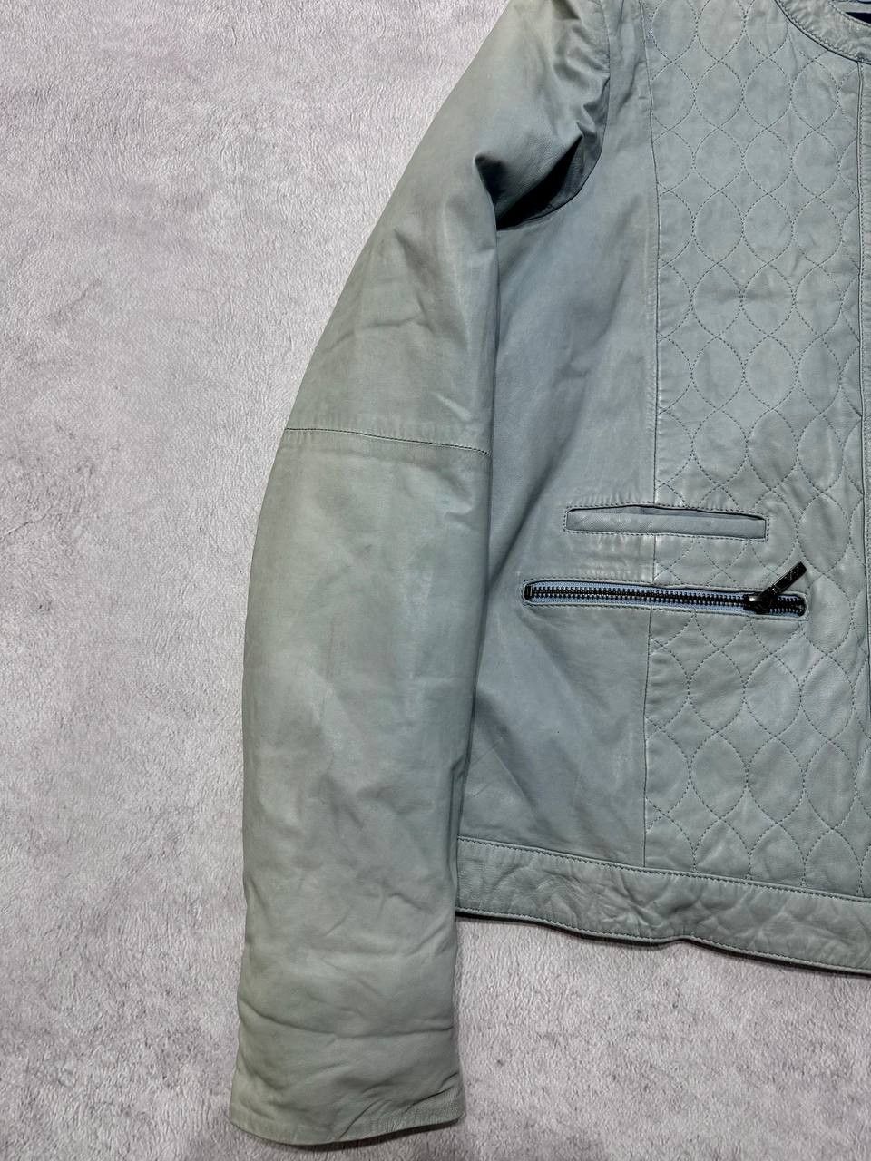 Emporio Armani Armorio Armani Sheepskin Leather Jacket Size L / US 10 / IT 46 - 4 Thumbnail