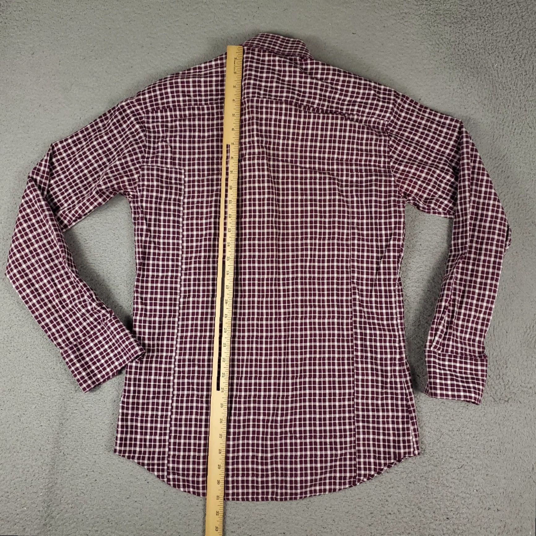 Vintage VINTAGE Bogosse Shirt Men Size 3 Long Sleeve Red Plaid Casual Button Up Size US S / EU 44-46 / 1 - 3 Thumbnail