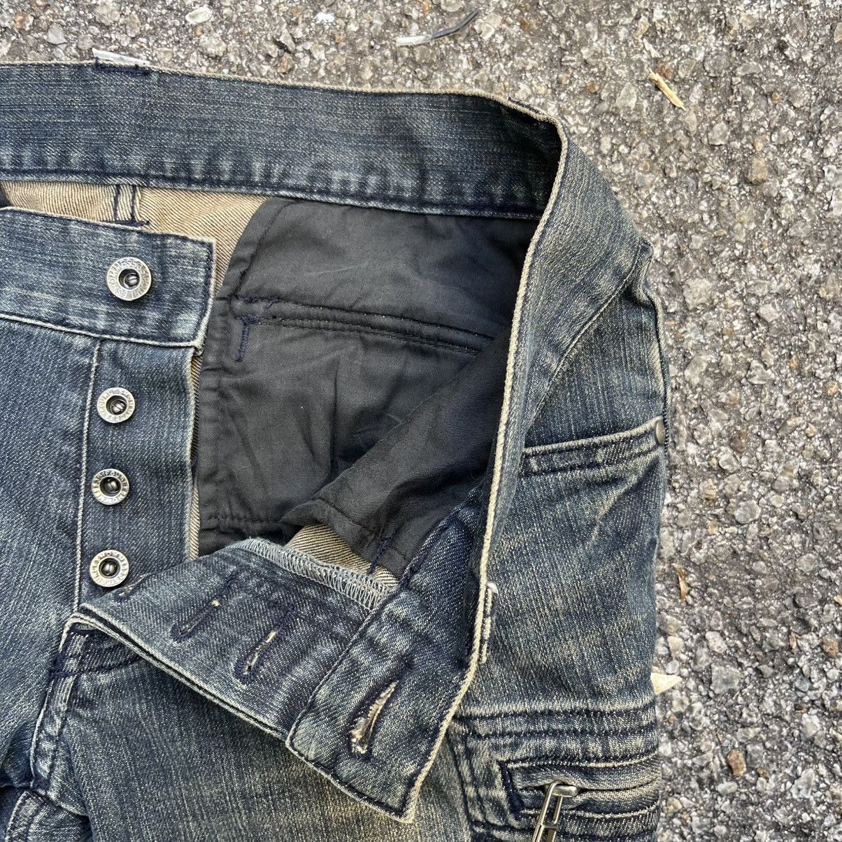 14th Addiction 5351 Pour Les Hommes Jeans Cargo Multi Pocket Pants Size US 30 / EU 46 - 6 Thumbnail