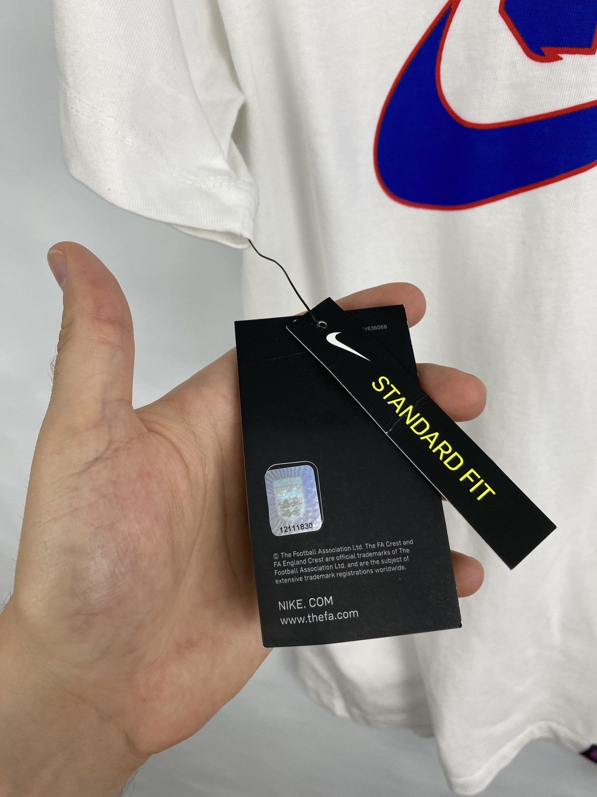 Nike 🏴󠁧󠁢󠁥󠁮󠁧󠁿 Nike England Soccer T-Shirt Rare Retro Hype Y2K Size US S / EU 44-46 / 1 - 8 Thumbnail