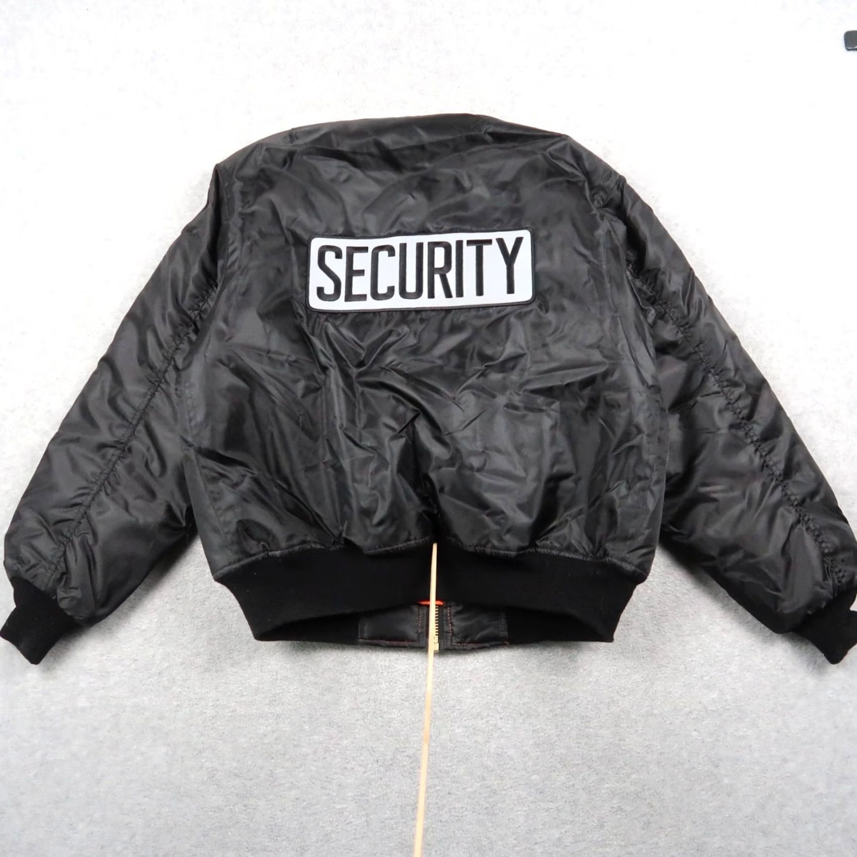 Rothco Rothco MA-1 Jacket Bomber Black Security Reversible Medium M Flyers Size US M / EU 48-50 / 2 - 2 Thumbnail