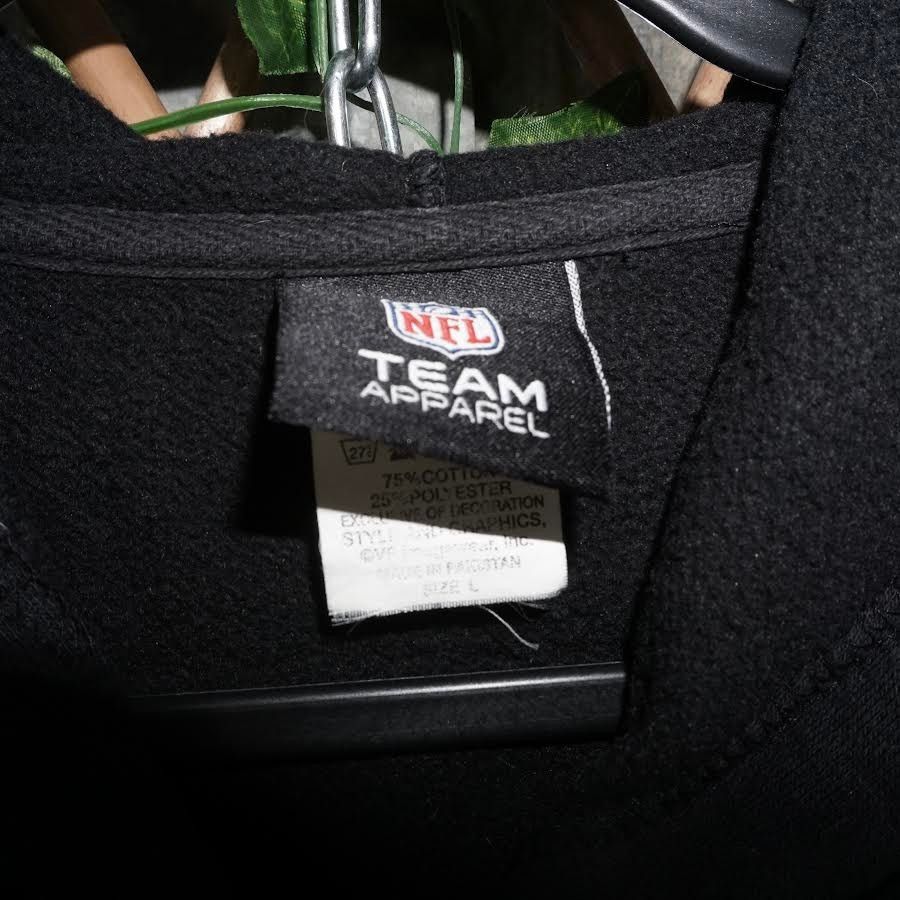NFL L - Vintage / Y2K 2000's Raiders Embroidered Zip-up Hoodie Size US L / EU 52-54 / 3 - 3 Thumbnail