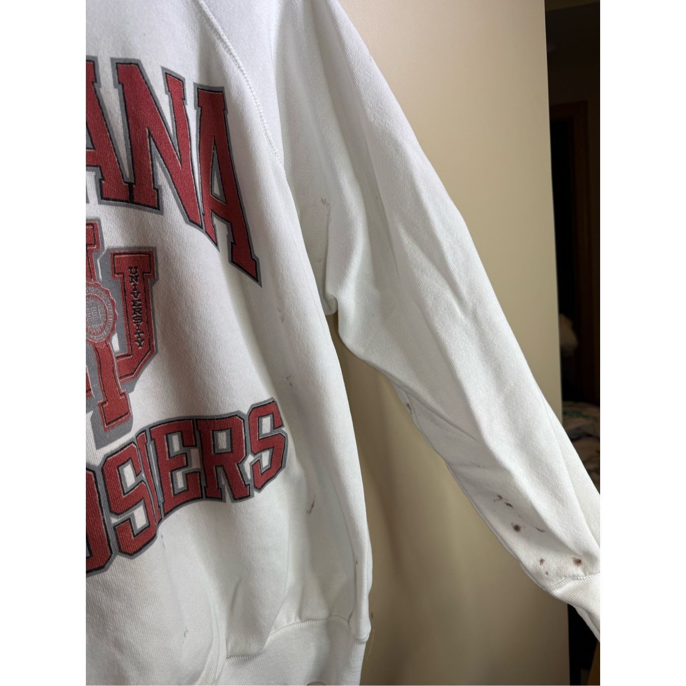 Vintage Size M vintage 1980s Indiana Hoosiers Sweatshirt Crewneck ra Size US M / EU 48-50 / 2 - 3 Thumbnail