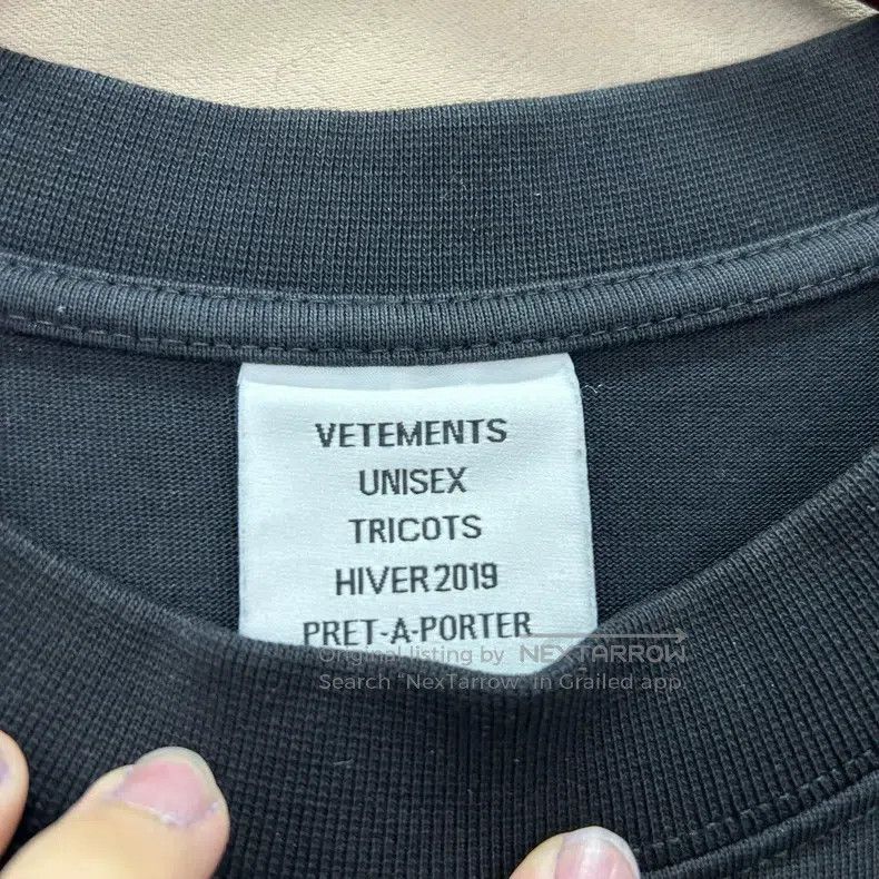 Vetements Vetements Vetements Embroidered Patch Appliqué Short Sleev Size US S / EU 44-46 / 1 - 3 Thumbnail