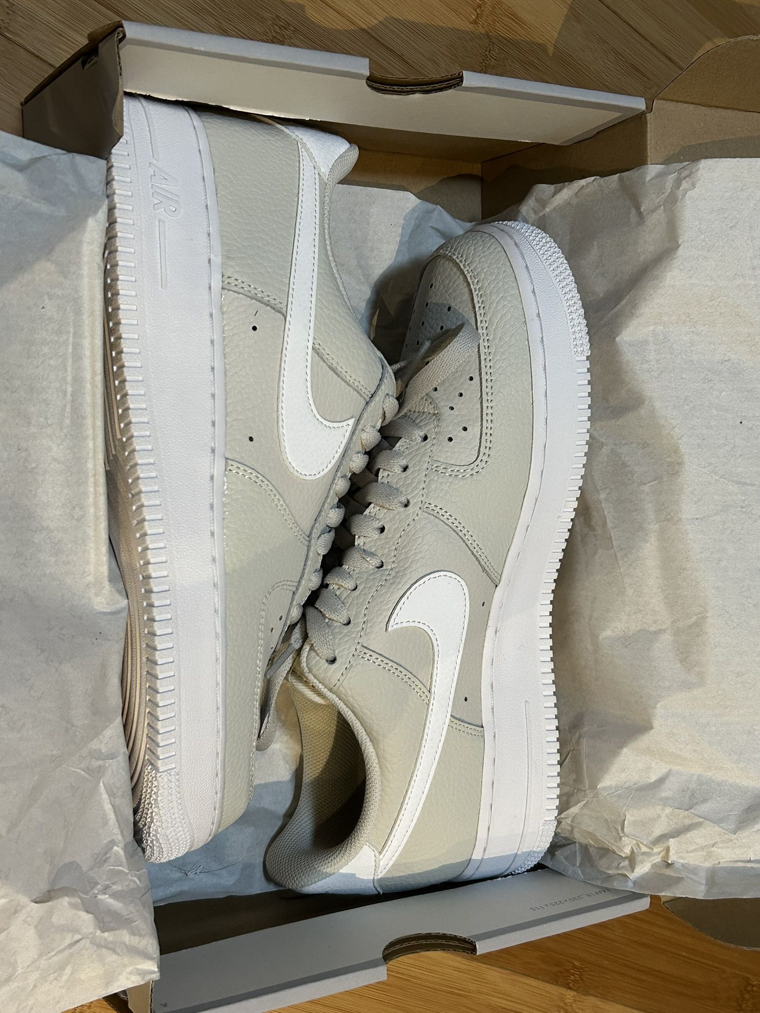Nike Air Force 1 Light Bone Size US 9.5 / EU 42-43 - 7 Thumbnail