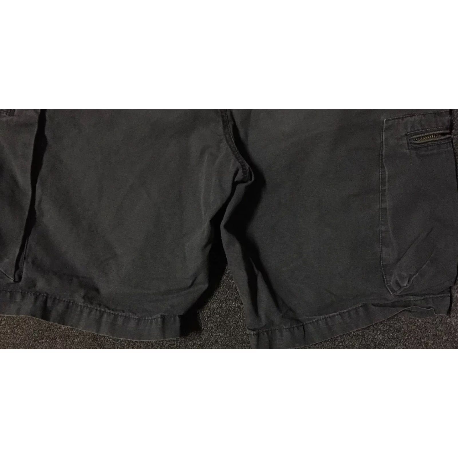 Nike VINTAGE Nike Faded Swoosh Cargo Shorts 36 Gray Nike Shorts Mens 90s Grunge Surf Skate Biker Beach USA Yacht 80s 90s Swoosh ACG Gy? Size US 36 / EU 52 - 4 Thumbnail