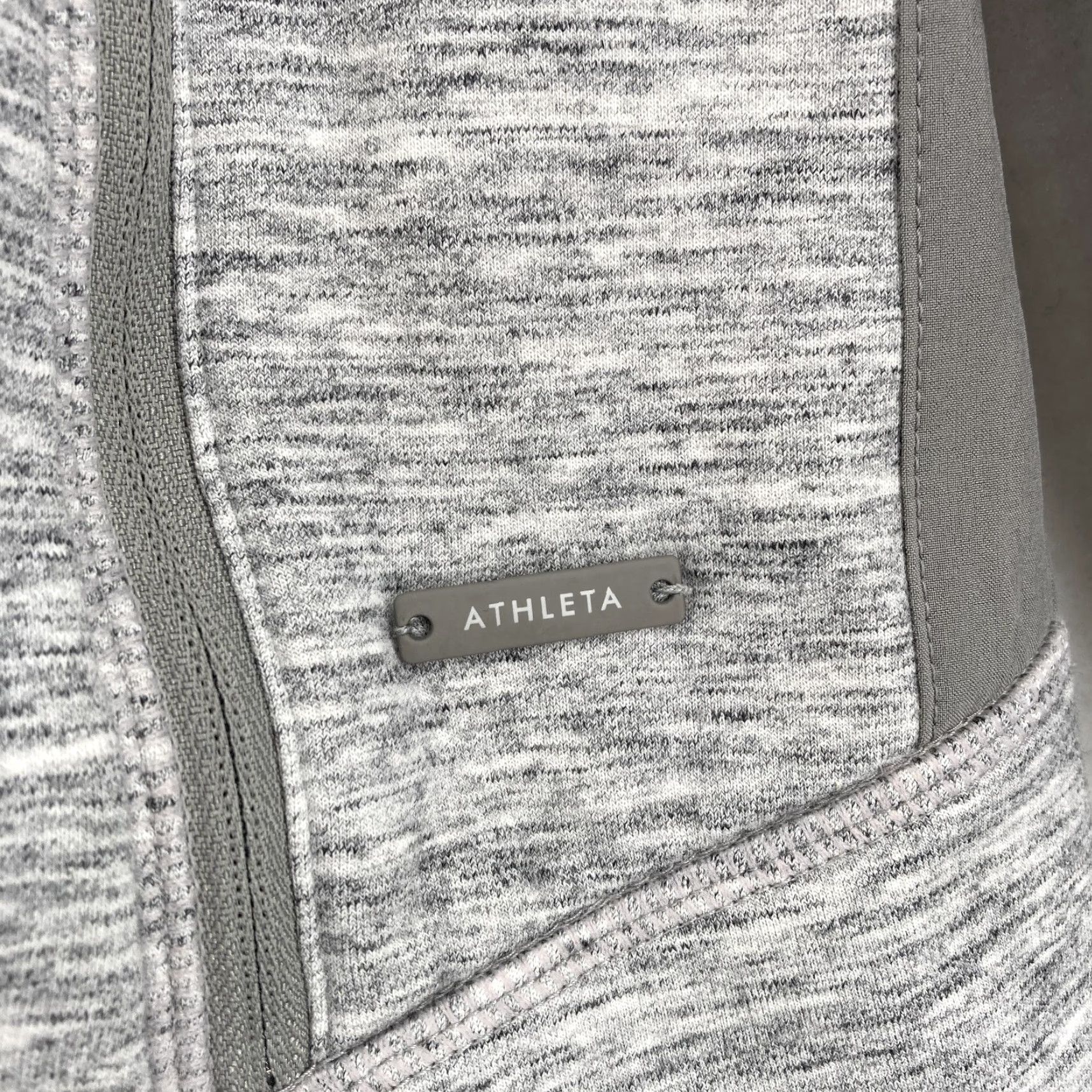 Athleta VINTAGE Athleta Stronger Jacket Womens Small Gray Hooded Full Zip Fleece Lined Pockets Size S / US 4 / IT 40 - 5 Thumbnail
