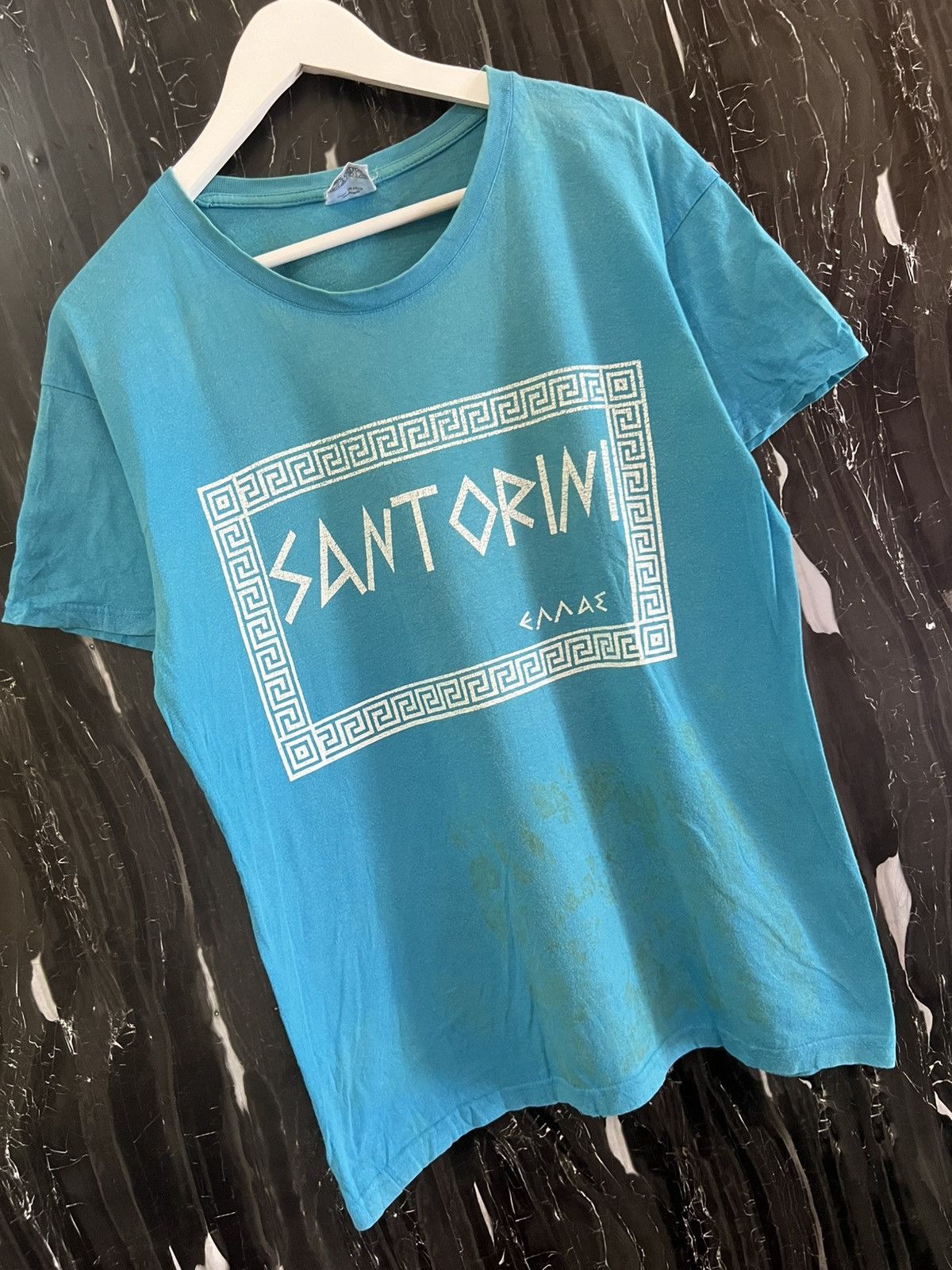 Japanese Brand SANTORINI TSHIRT Size US M / EU 48-50 / 2 - 3 Thumbnail