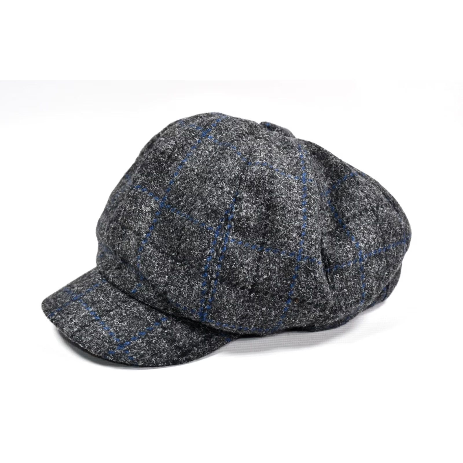 Vintage MrOber Newsboy Cap Gray Wool Tweed Fleece Lined 58 Mens Ukraine Handmade Cap Made in Ukraine Cap Newsboy Wool Tweed Cap Size US XXL / EU 58 / 5 - 5 Thumbnail