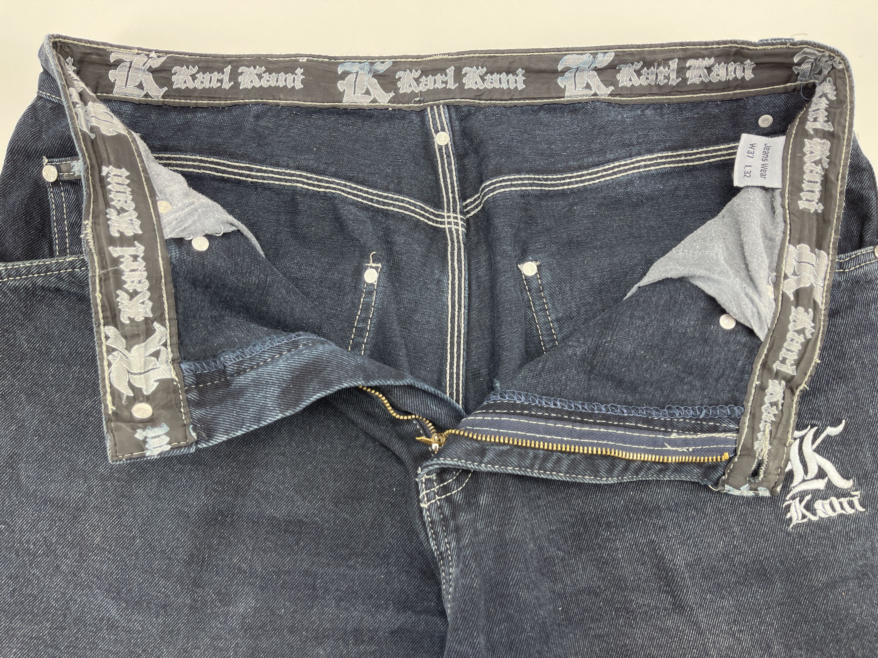 Karl Kani KARL KANI shorts, vintage hip hop baggy jeans, 90s