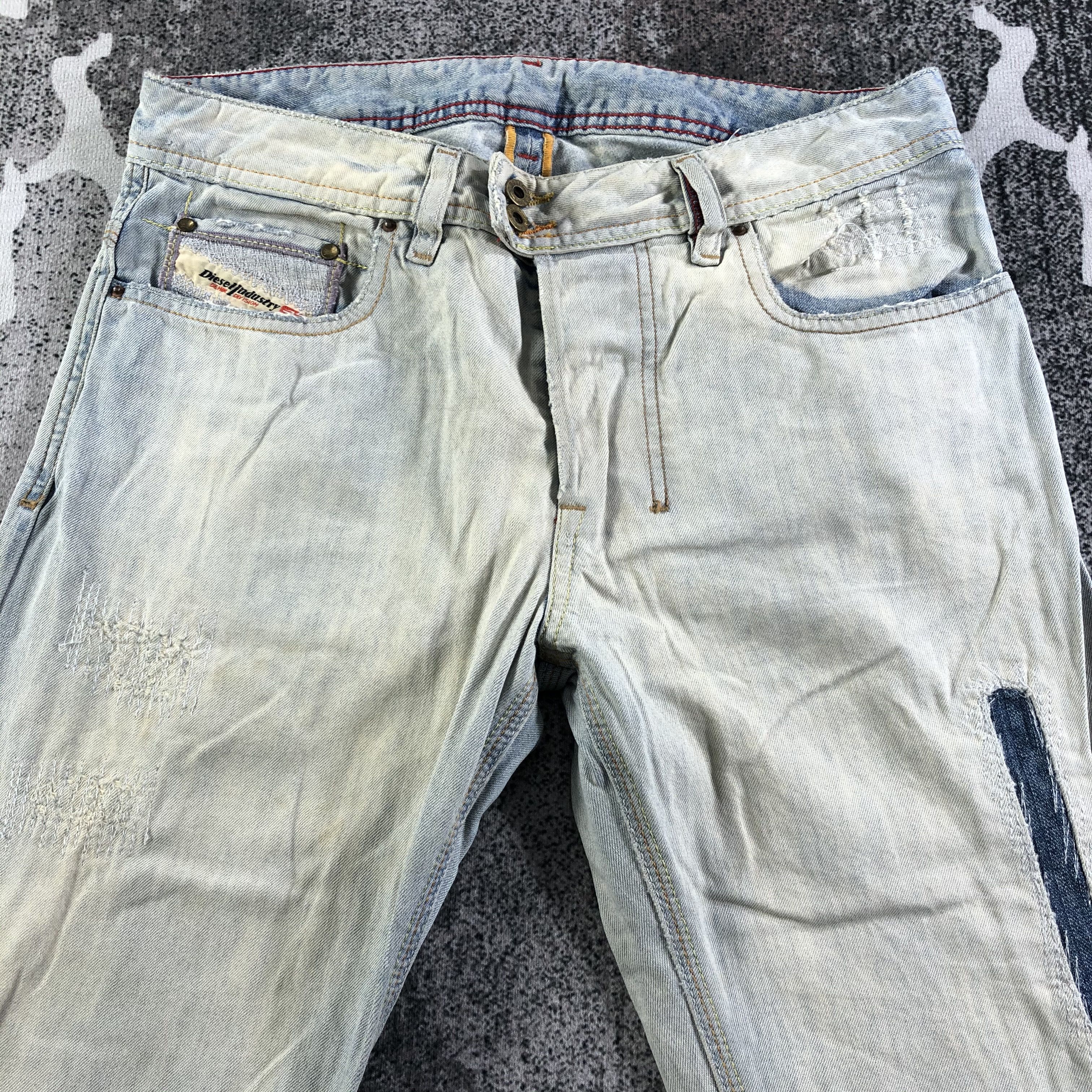 Diesel Diesel Jeans Faded Blue Denim KJ2467 Size US 30 / EU 46 - 3 Thumbnail