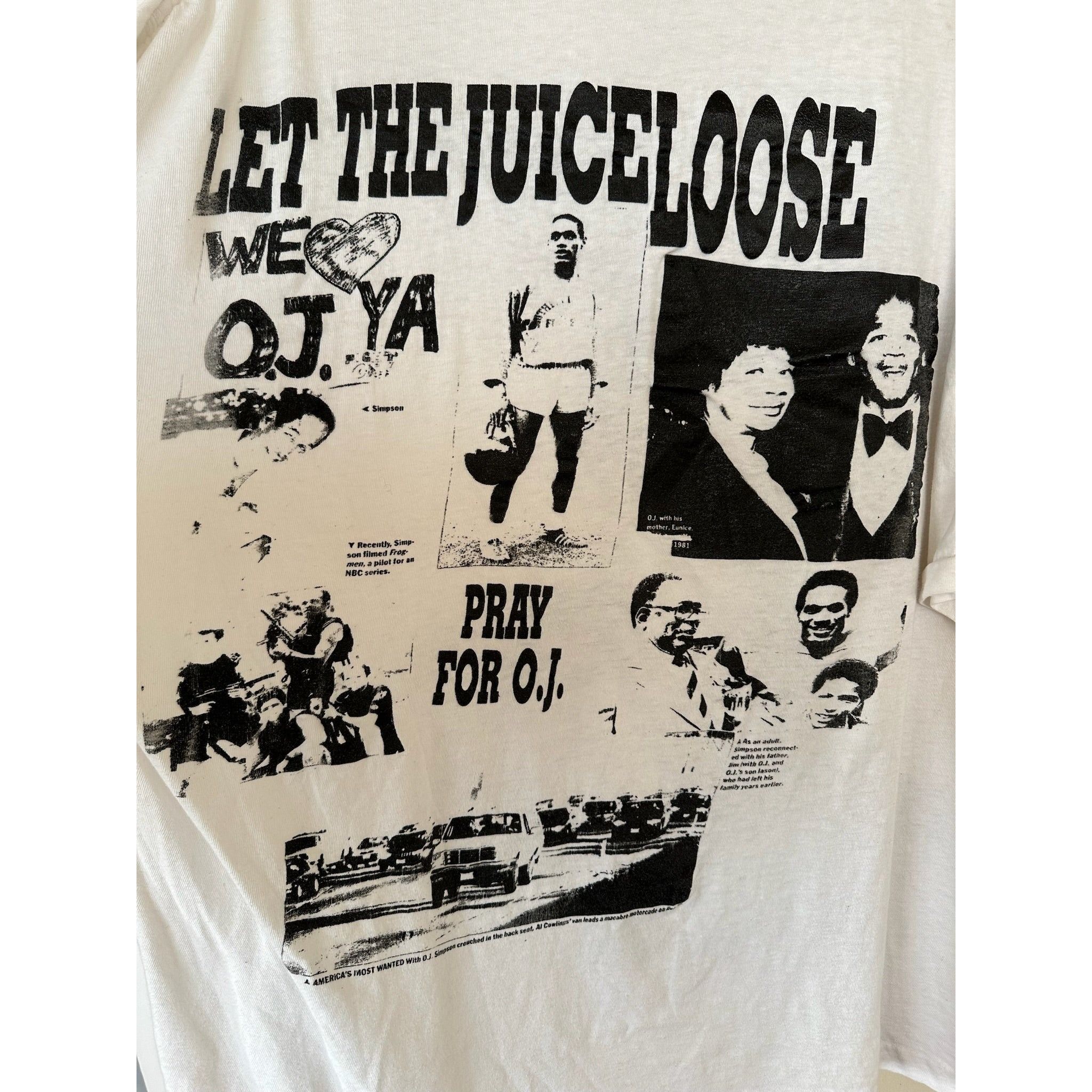 Vintage OJ Not Guilty Tee Size US XL / EU 56 / 4 - 3 Thumbnail