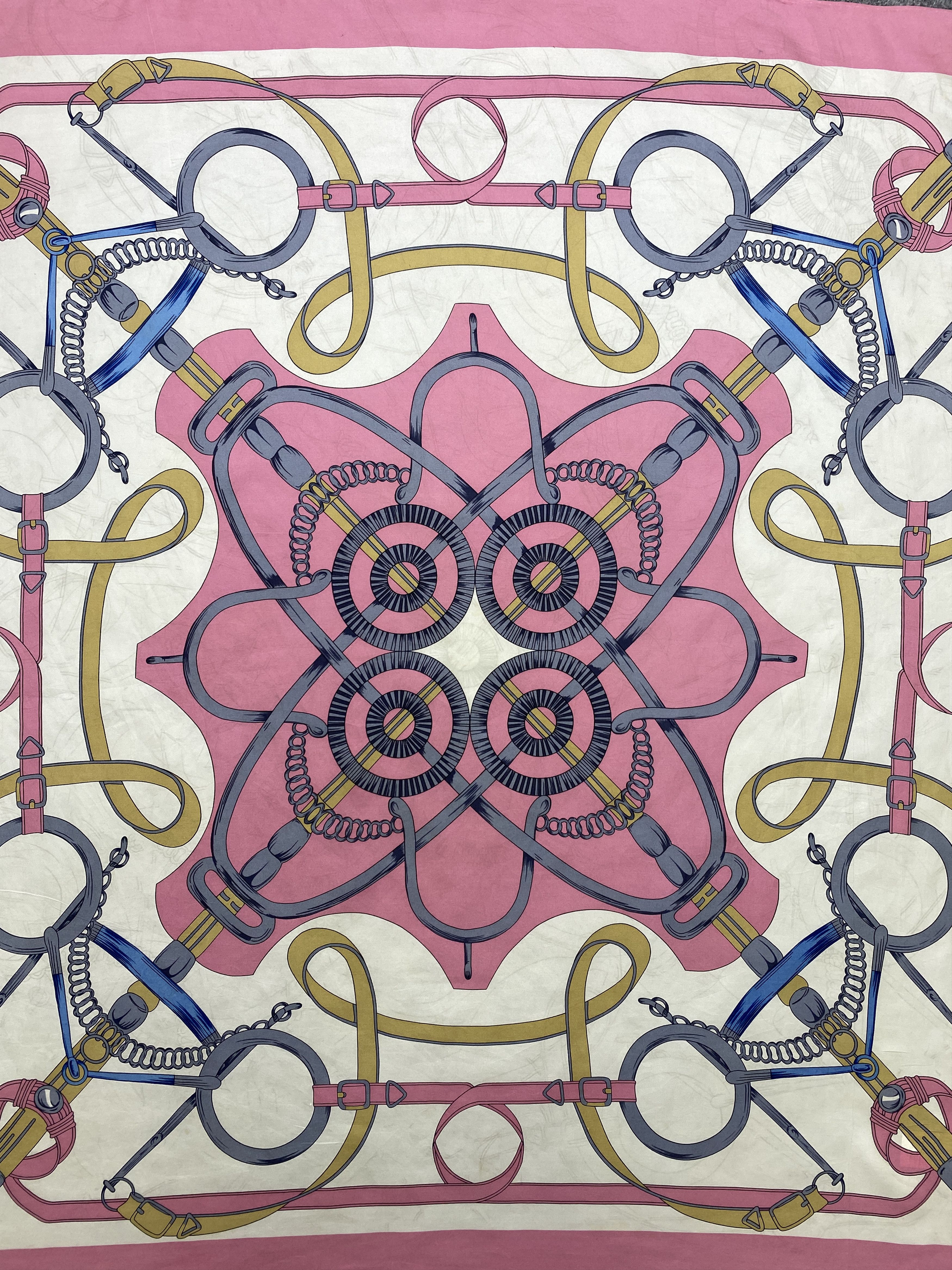 Japanese Brand Vintage Japanese Brand Silk Scarf SN0127 Size ONE SIZE - 5 Thumbnail
