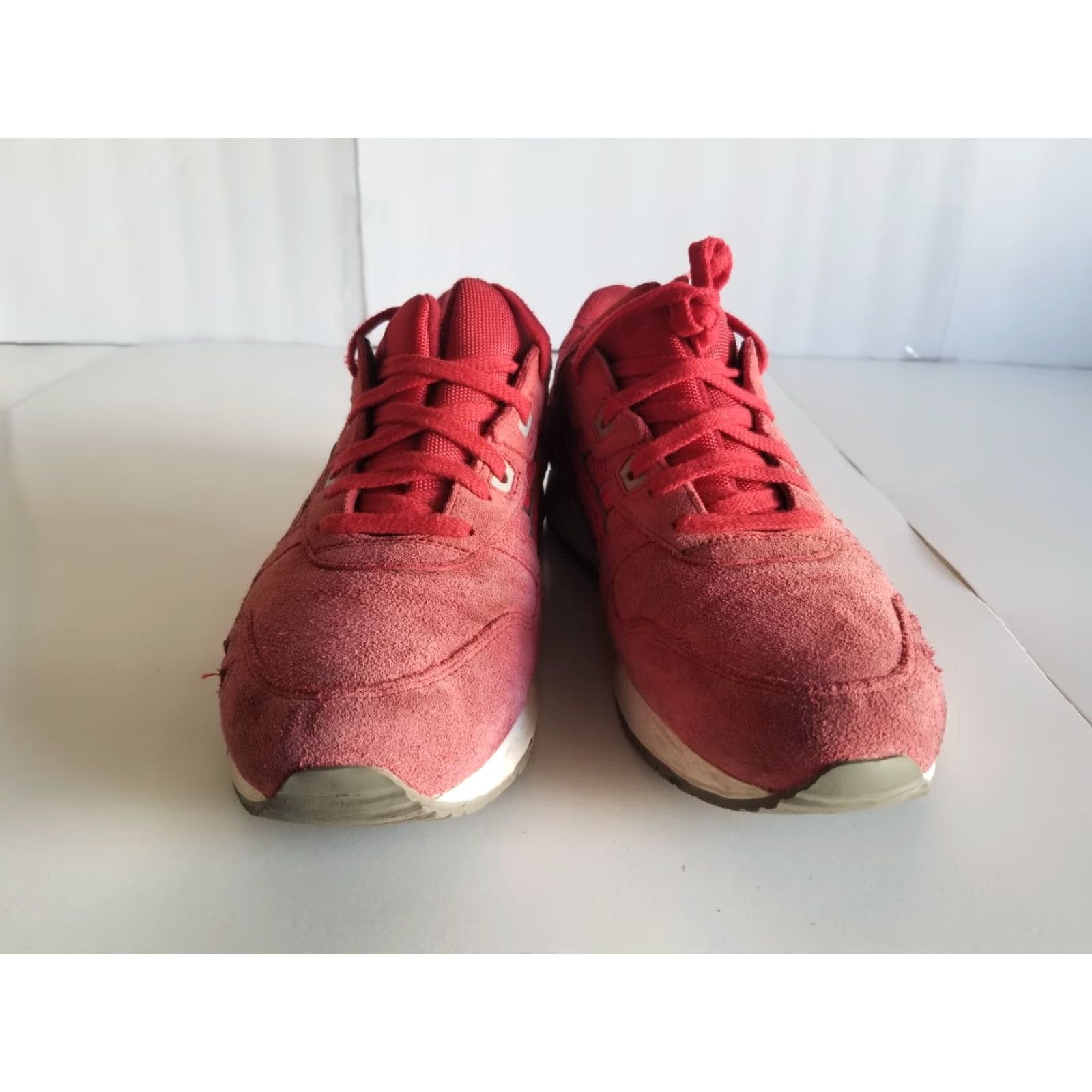 Asics ASICS GEL-Lyte III Running Mens Sneakers Size 10 Suede Red Puddleproof H5U3L 2010s Pale/Red?? Size US 10 / EU 43 - 6 Thumbnail
