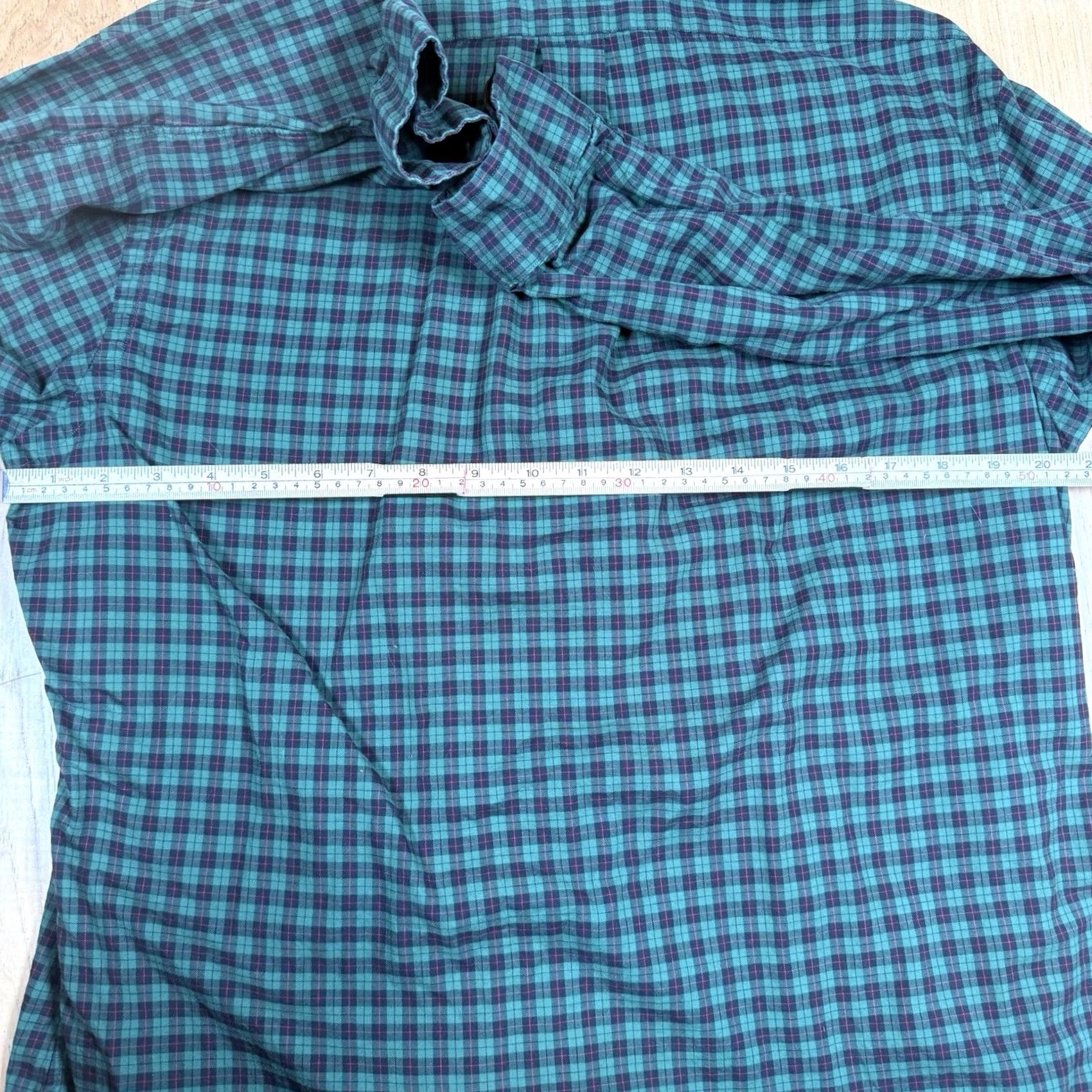 Polo Ralph Lauren Polo Ralph Lauren Button-Up Shirt Mens L Gingham Check Green Black – Long Sleeve, Regular, Button Closure, Button Shirt, Men Size US L / EU 52-54 / 3 - 4 Thumbnail