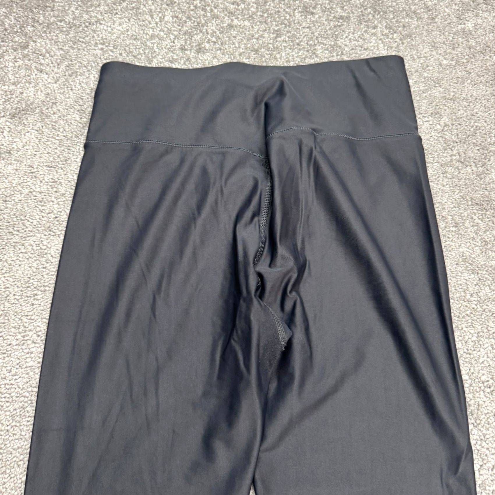 Sweaty Betty VINTAGE Sweaty Betty Activewear Crop Leggings Womens L Gray 7/8 High Rise Yoga Size 36" / US 14 / IT 50 - 3 Thumbnail