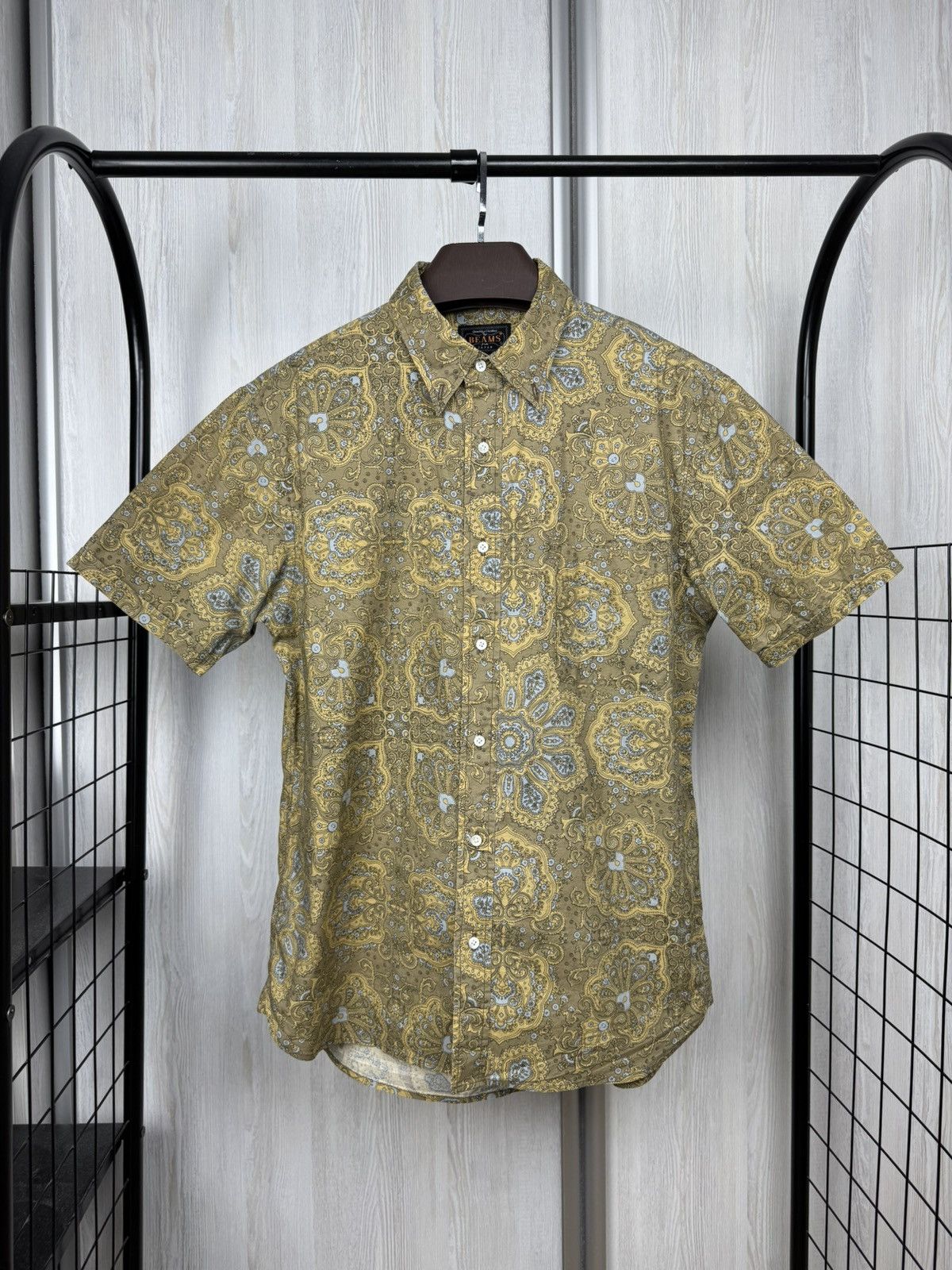 Beams Japan Beams from Japan Paisley Hawaiian Short Sleeve Shirt XL Size US XL / EU 56 / 4 - 1 Thumbnail