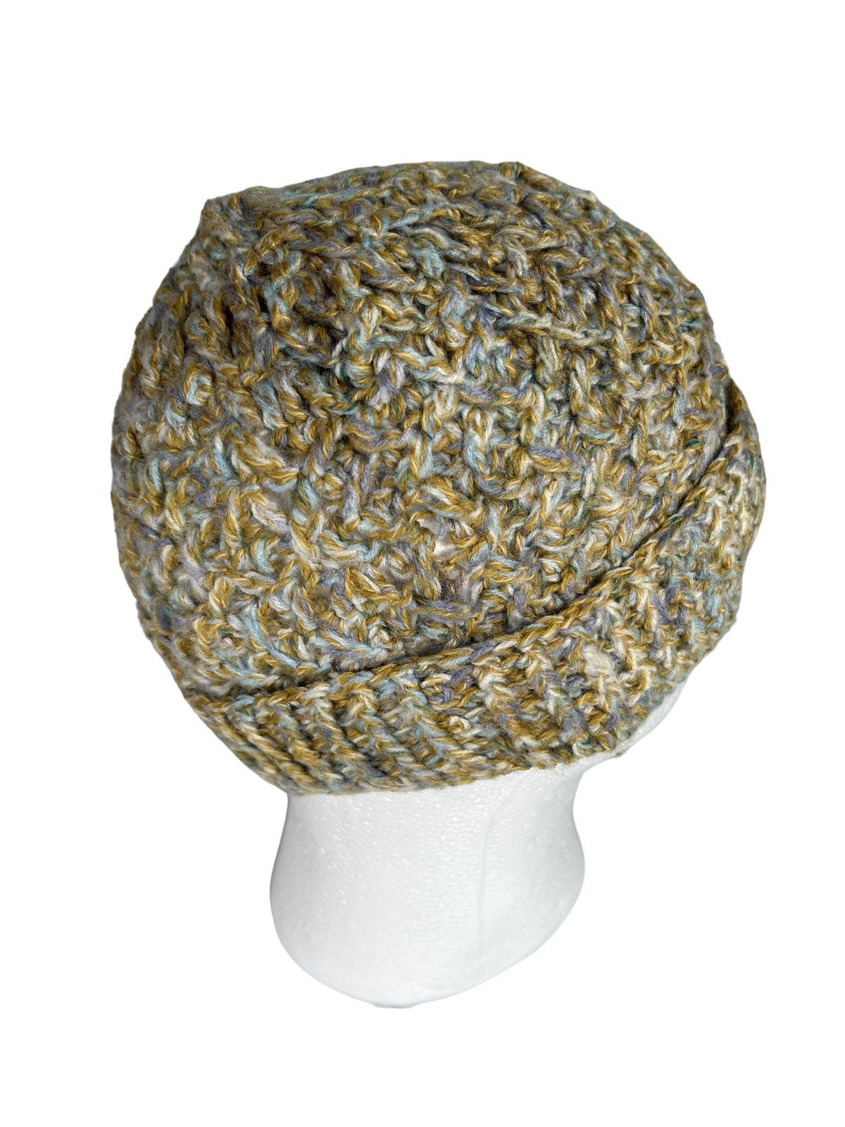 14th Addiction × Japanese Brand Handmade Crochet Knitted Beanie Hats Size ONE SIZE - 3 Thumbnail
