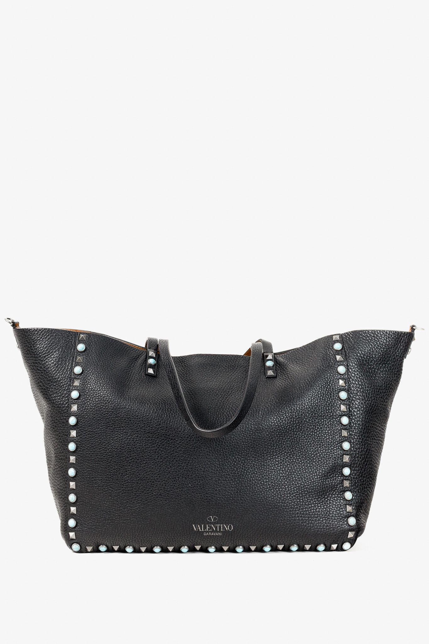 Valentino Valentino Garavani R/16 Reversible Studded Rockstud Tote Size ONE SIZE - 4 Thumbnail