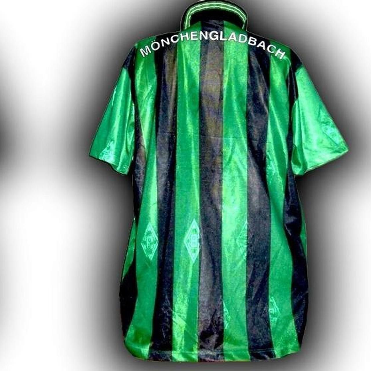Reebok Borussia Monchengladbach Germany 1995 1996 Away Shirt Jersey Size US L / EU 52-54 / 3 - 2 Thumbnail