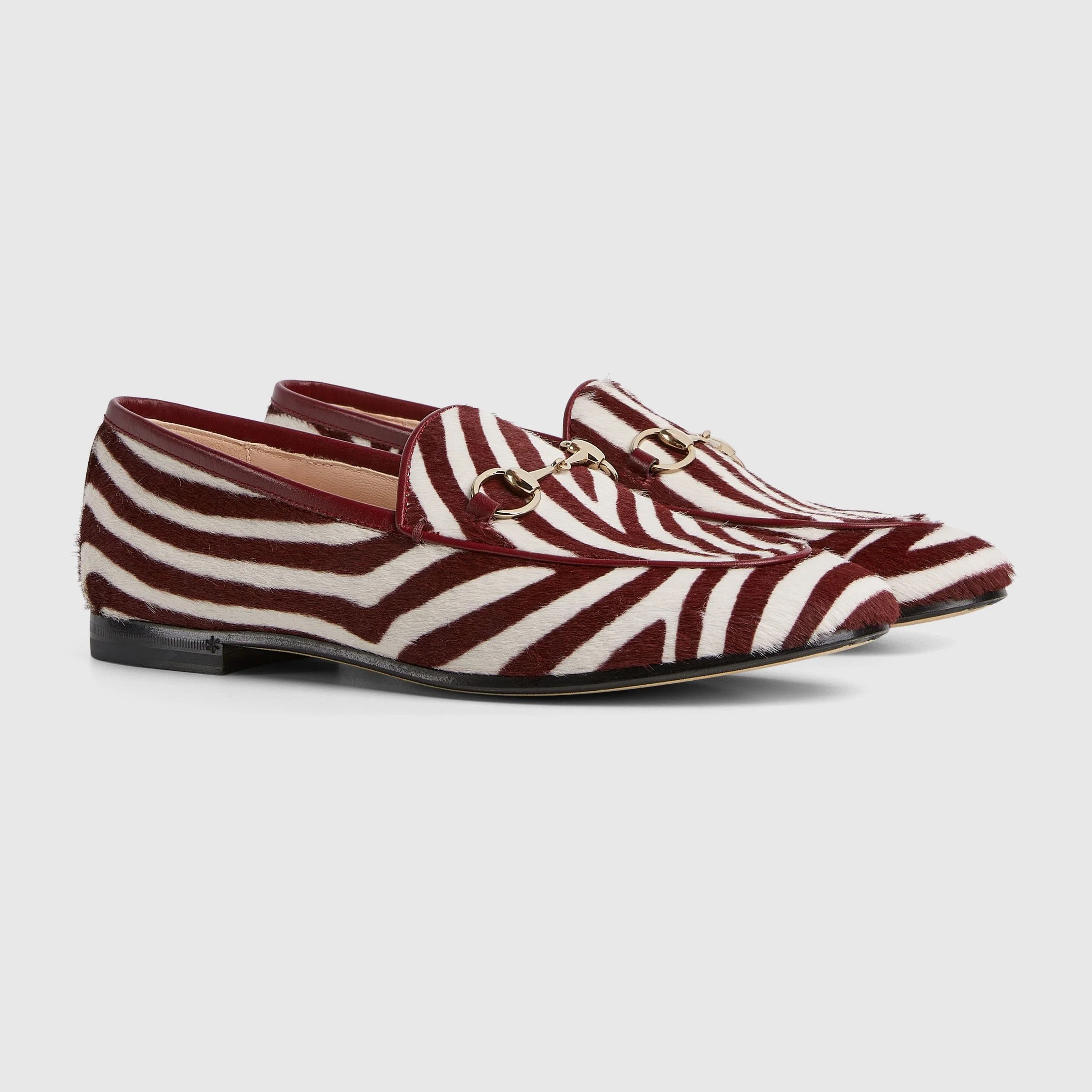 Gucci oc11z0226 Women's Gucci Jordaan Loafers In Multicolor Size US 6 / IT 36 - 2 Thumbnail