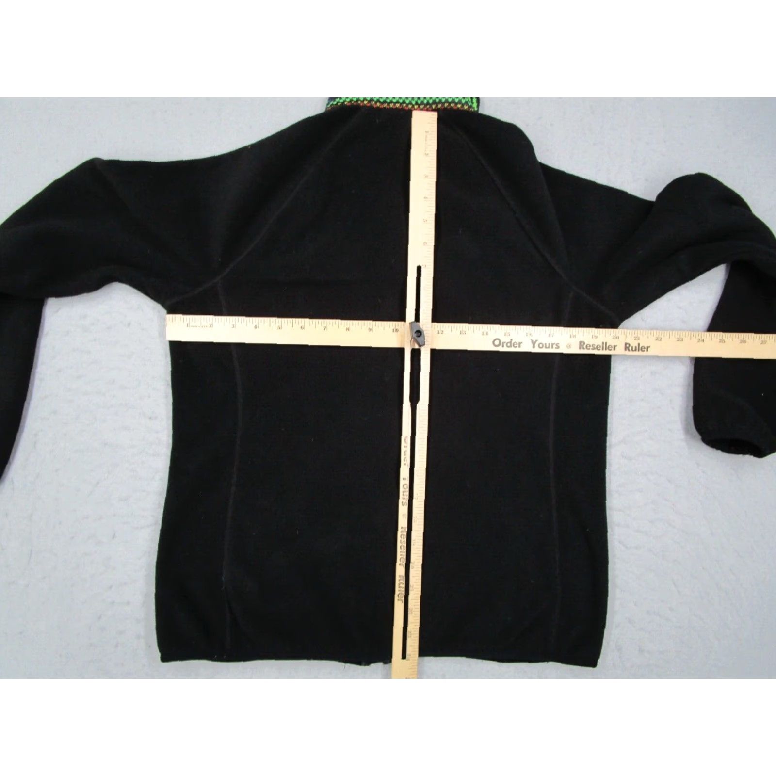 Ralph Lauren LAUREN RALPH LAUREN Jacket Women Large Black Fleece Puffer Full Zip Aztec Size L / US 10 / IT 46 - 5 Thumbnail