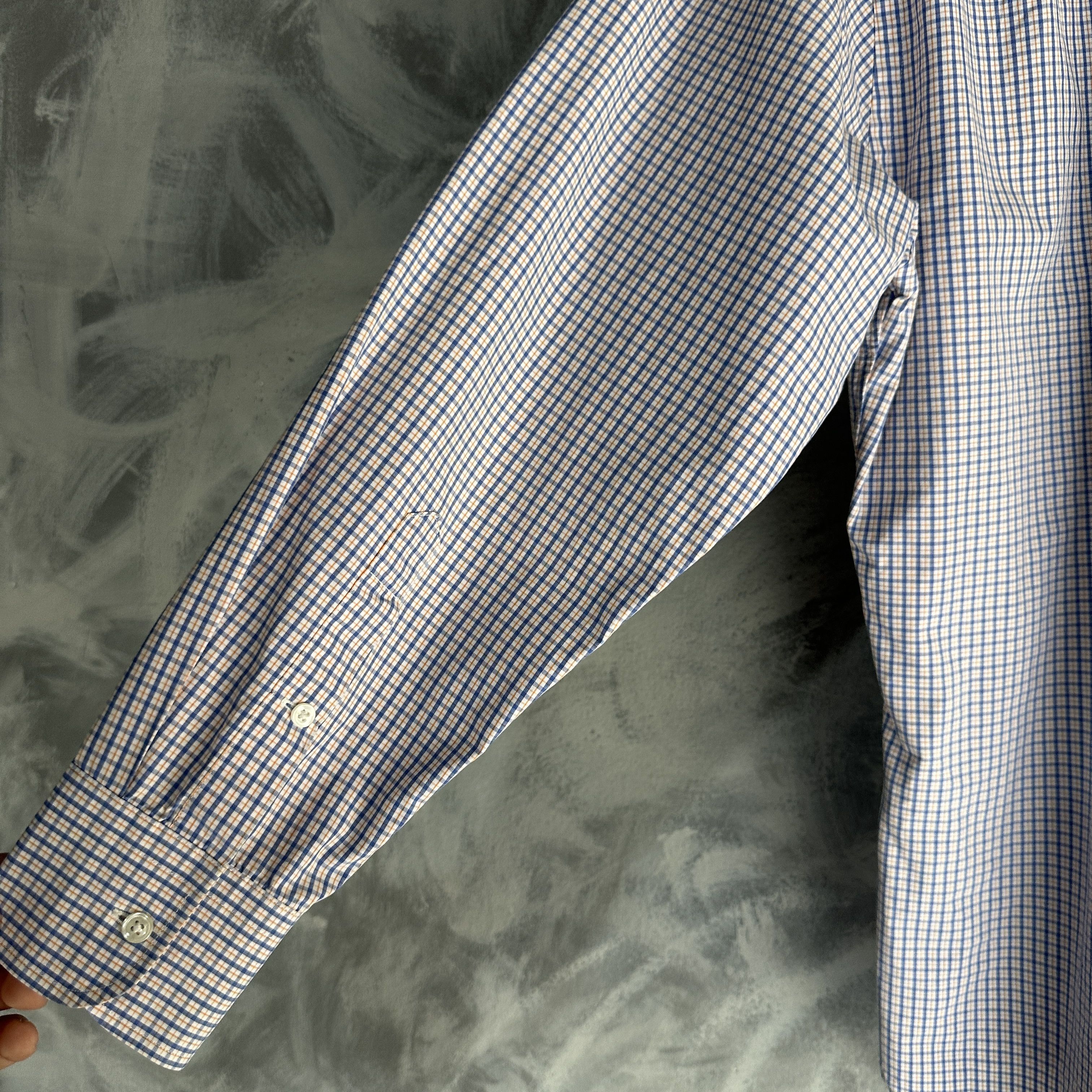 Nordstrom Nordstrom 1901 Button Up Shirt Mens Check Casual Dress Size US L / EU 52-54 / 3 - 7 Thumbnail
