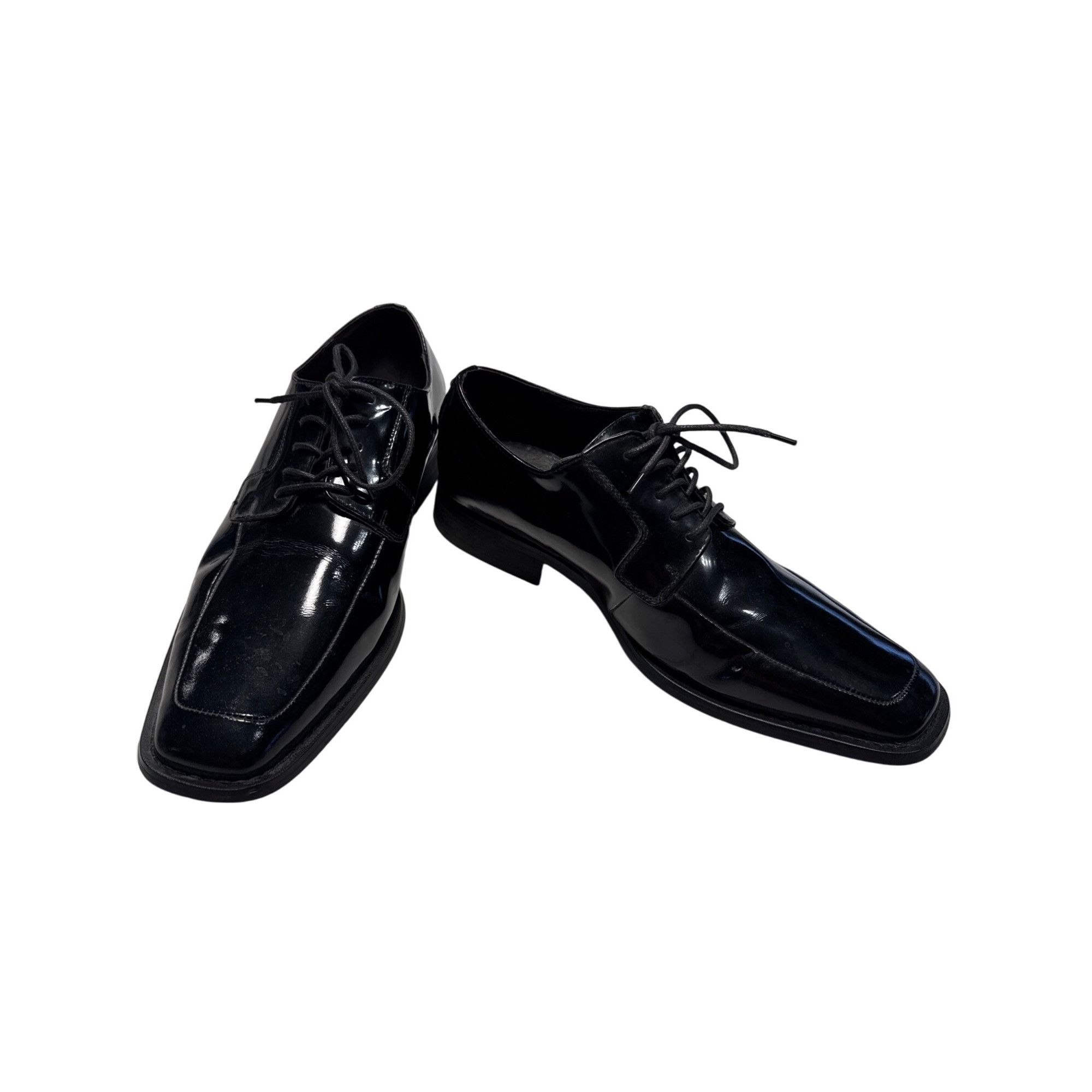Wall & Water mens black leather dress shoes oxfords Size 11 SKU 6844 Designer Wall & Water mens black leather dress shoes oxfords  main image 2