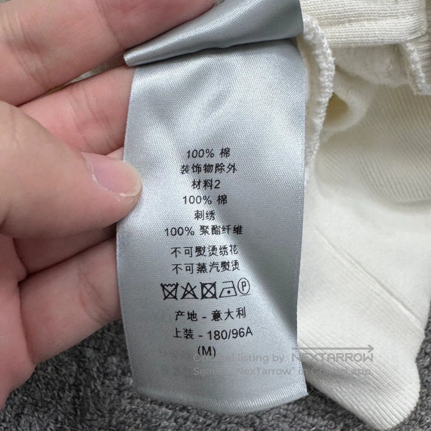 Dior Dior Embroidered Letter Patchwork Sweatshirt. Size US M / EU 48-50 / 2 - 4 Thumbnail