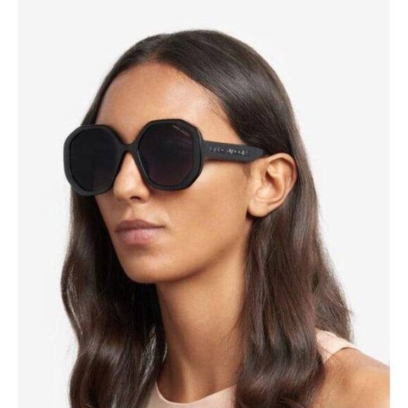 Marc Jacobs Marc Jacobs MARC 659/S 0KB7 HA Sunglasses Grey Geometric Size ONE SIZE - 3 Thumbnail