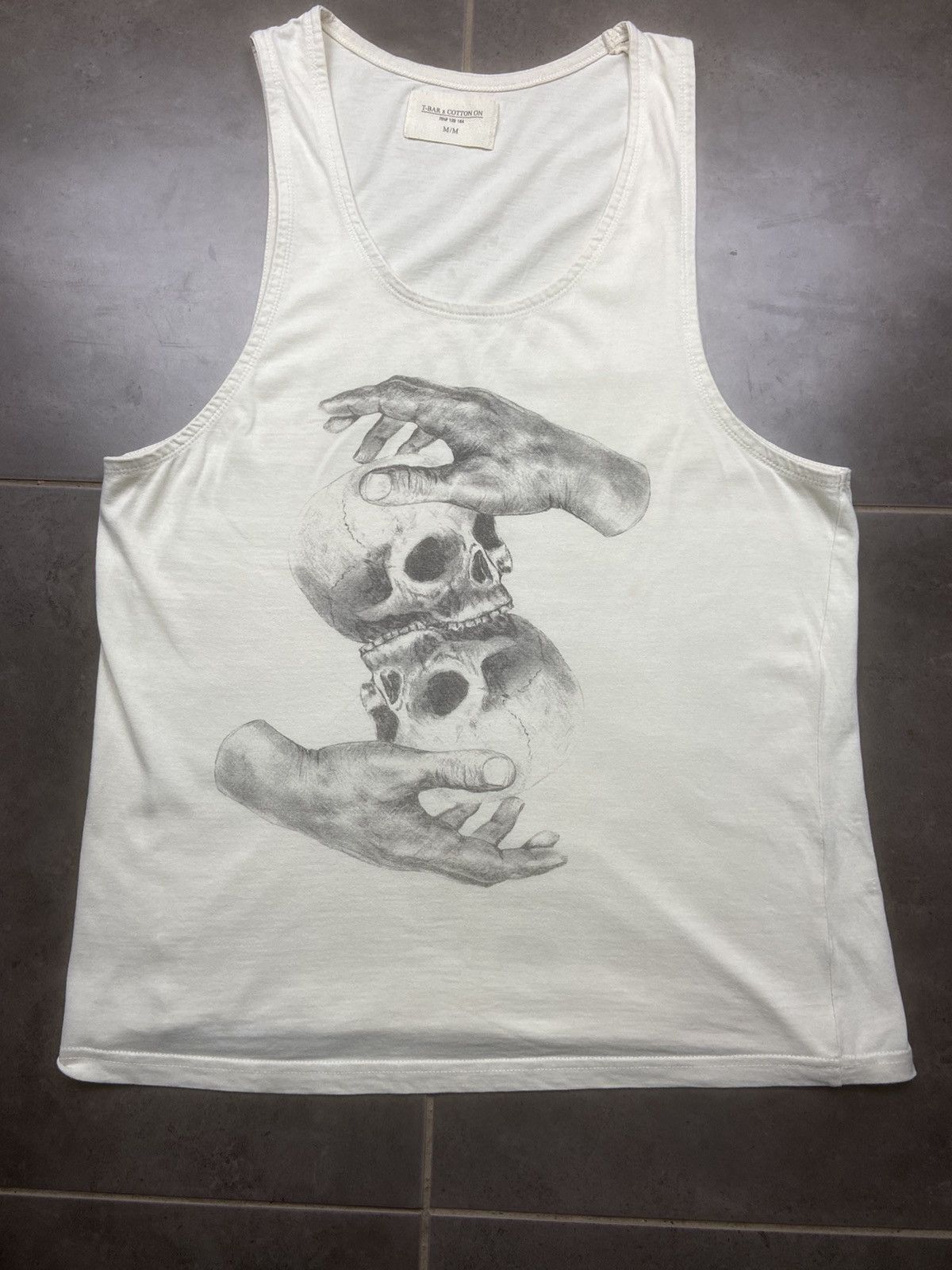 Cotton On Mens wear singlet. Vintage Size US M / EU 48-50 / 2 - 1 Thumbnail