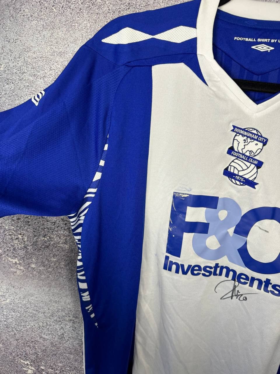 Umbro Vintage Birmingham City 2007/08 Umbro Soccer Jersey Size US L / EU 52-54 / 3 - 5 Thumbnail